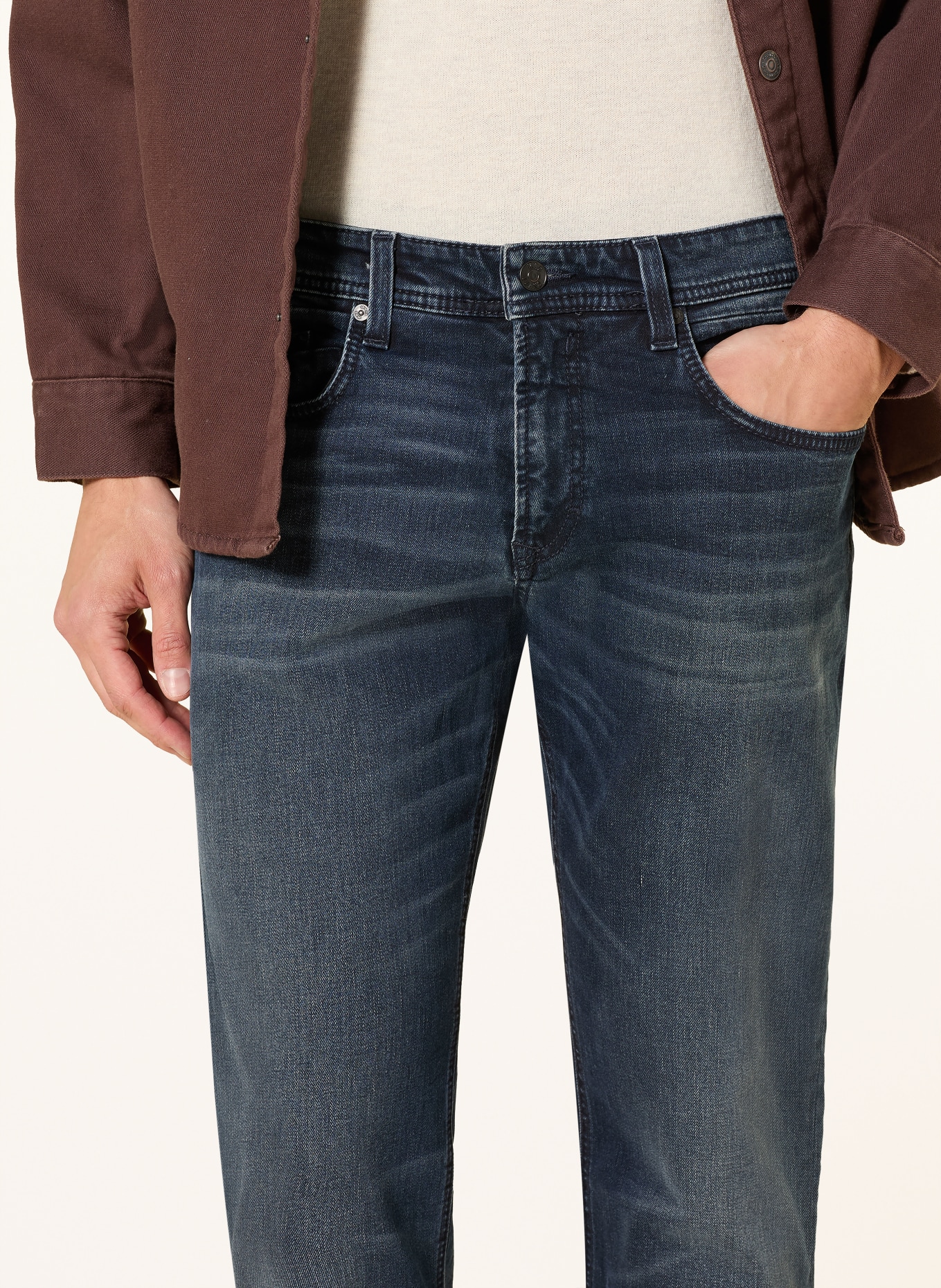 MAC Jeansy BEN regular fit: H997 blue black authentic used