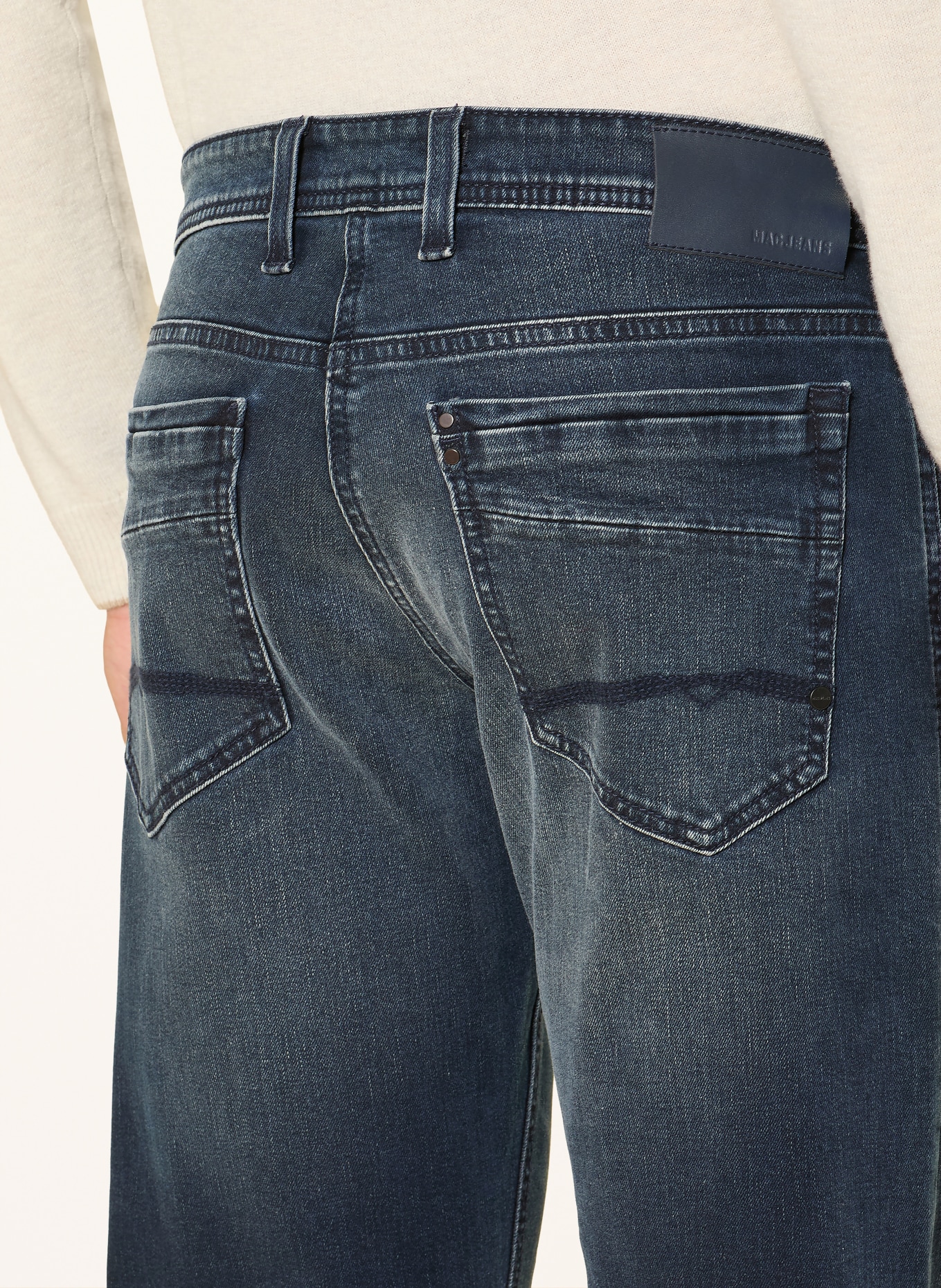 MAC Jeansy BEN regular fit: H997 blue black authentic used