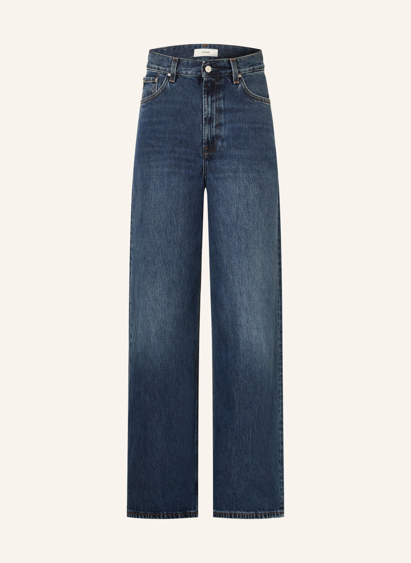 TOTEME Straight Jeans: 067 DK BLUE