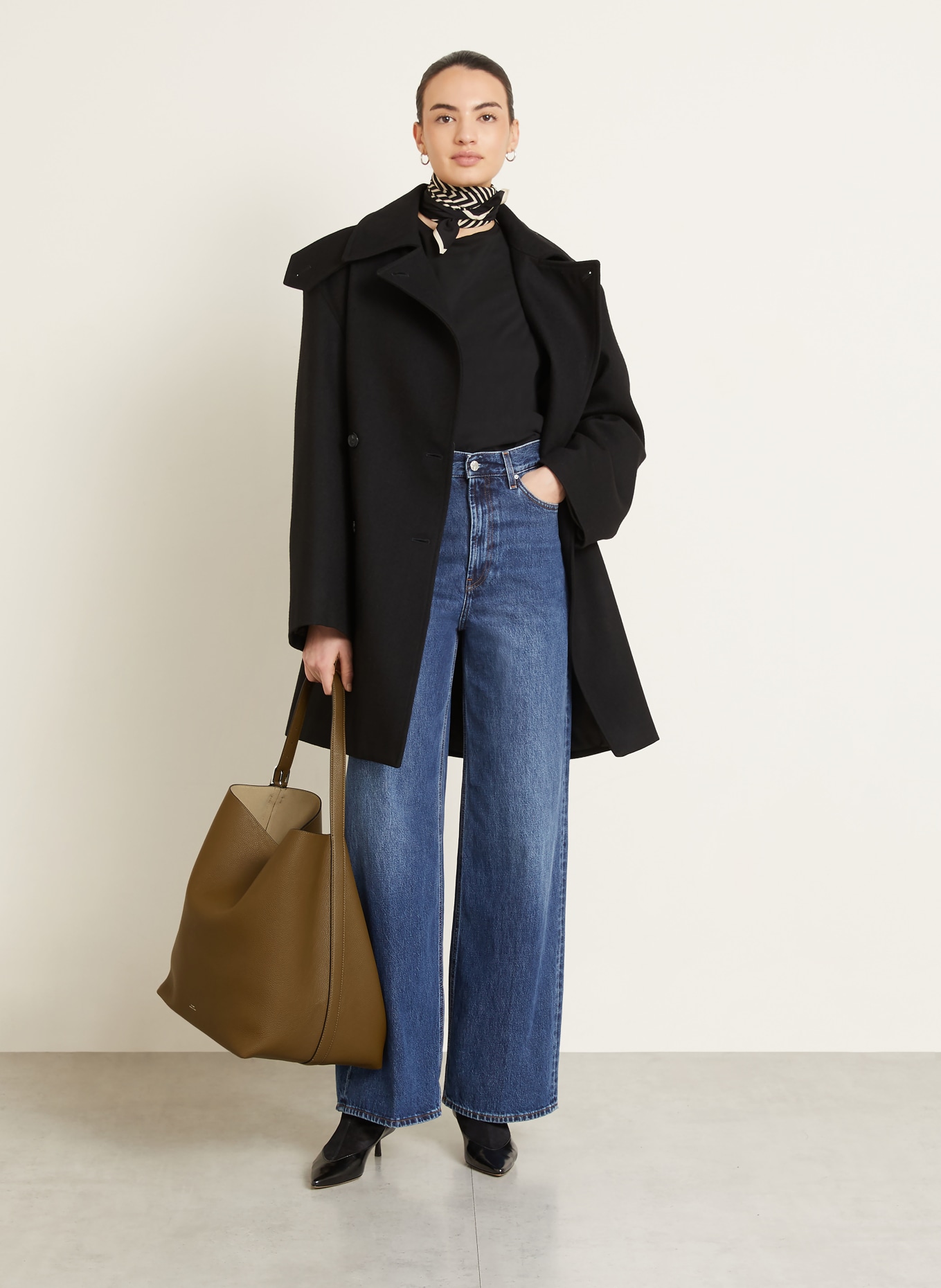 TOTEME sac à provisions: KAKI