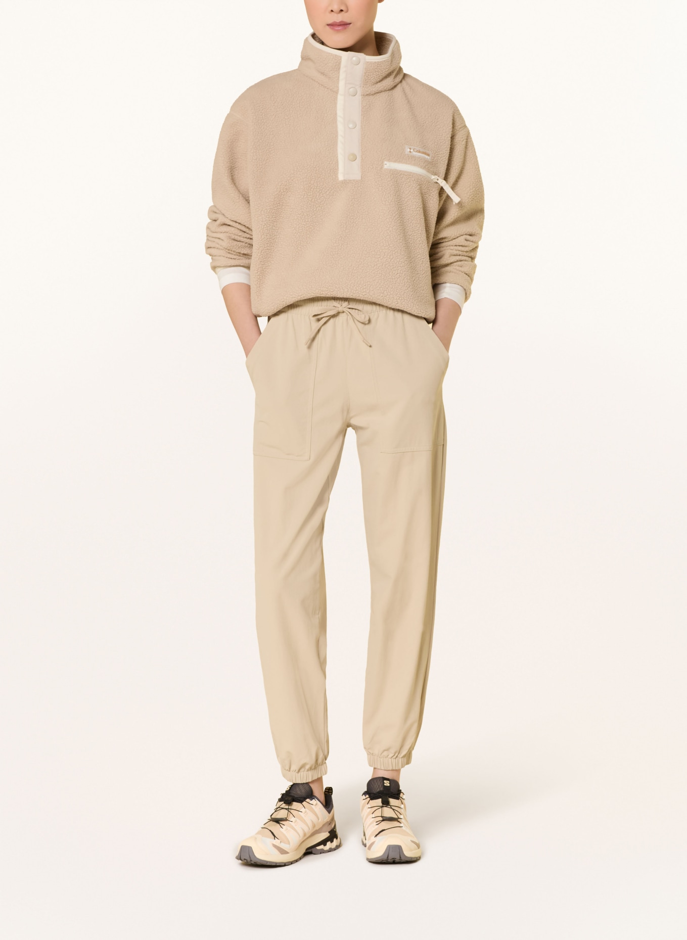 Columbia Fleece-Troyer HELVETIA™ II: BEIGE