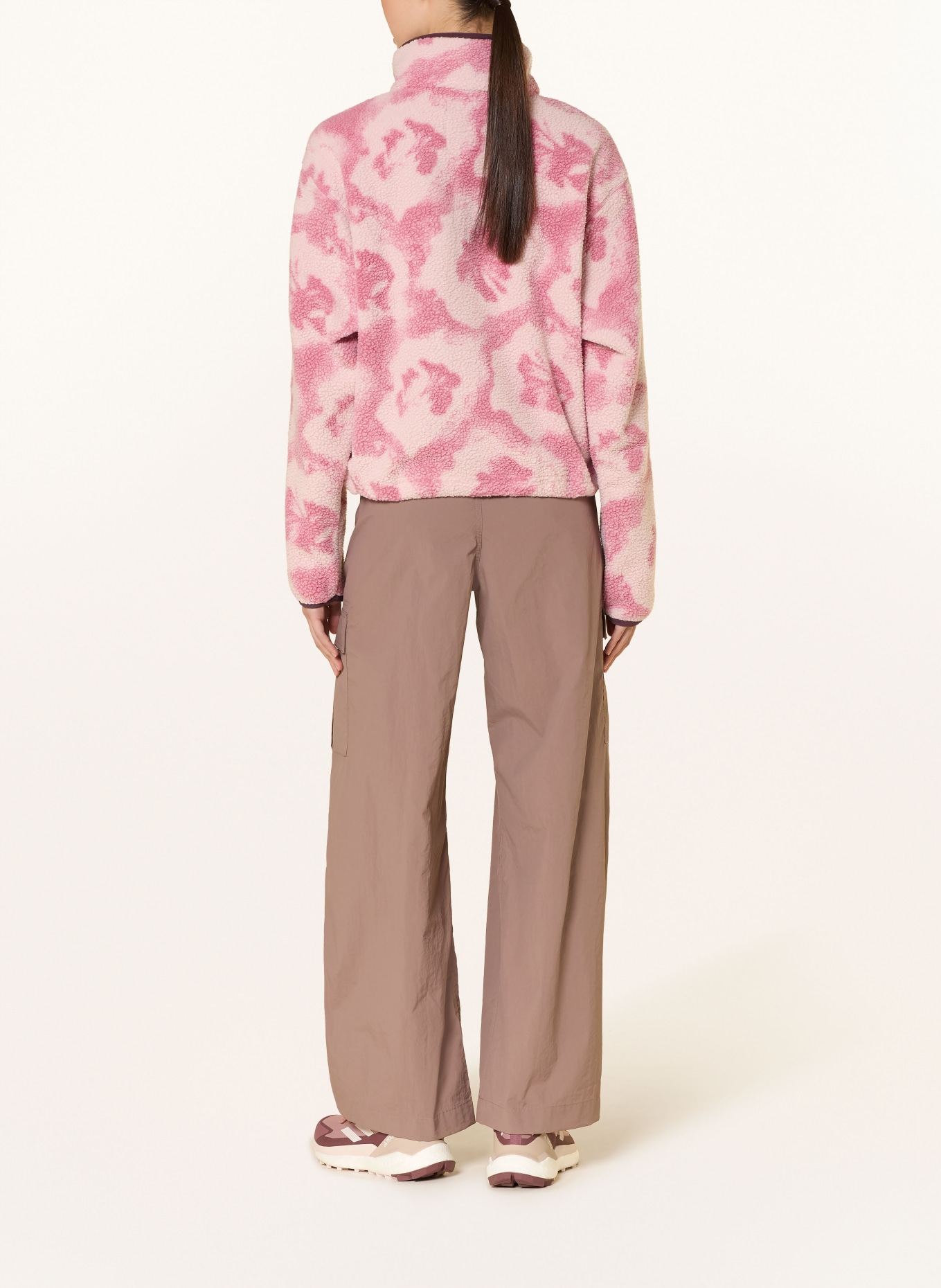 Columbia Fleece-Troyer HELVETIA™ II: ROSA / HELLROSA / DUNKELLILA