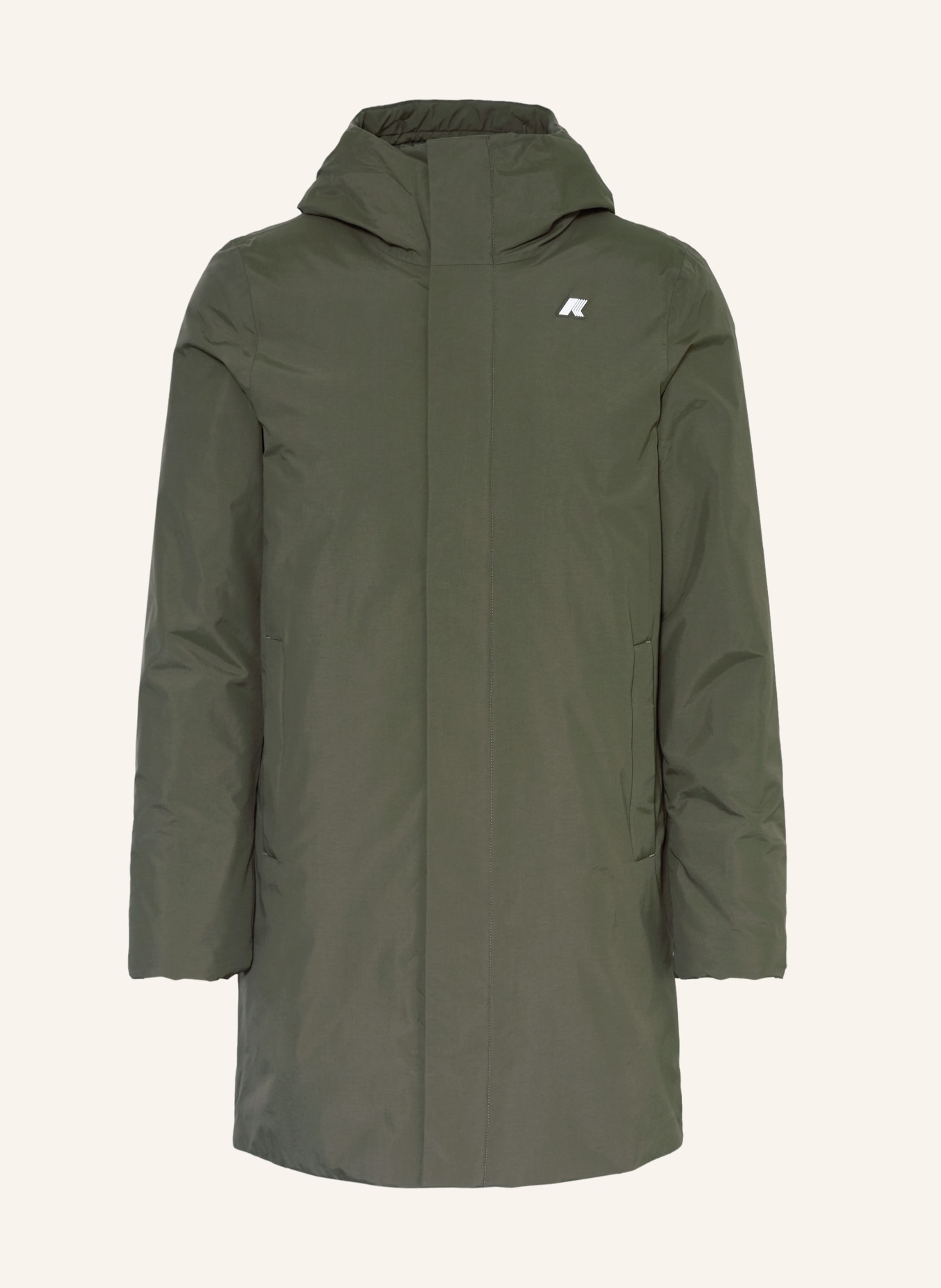 K-WAY Parka en duvet THOMAS: OLIVE / ÉCRU
