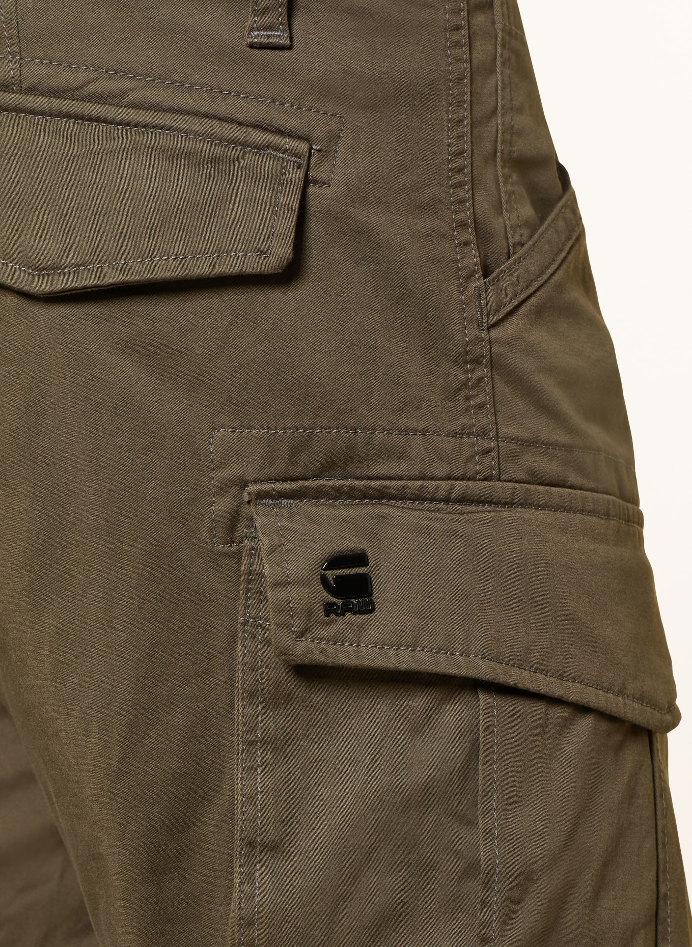 G-Star Cargohose Tapered Fit: OLIV / GRAU