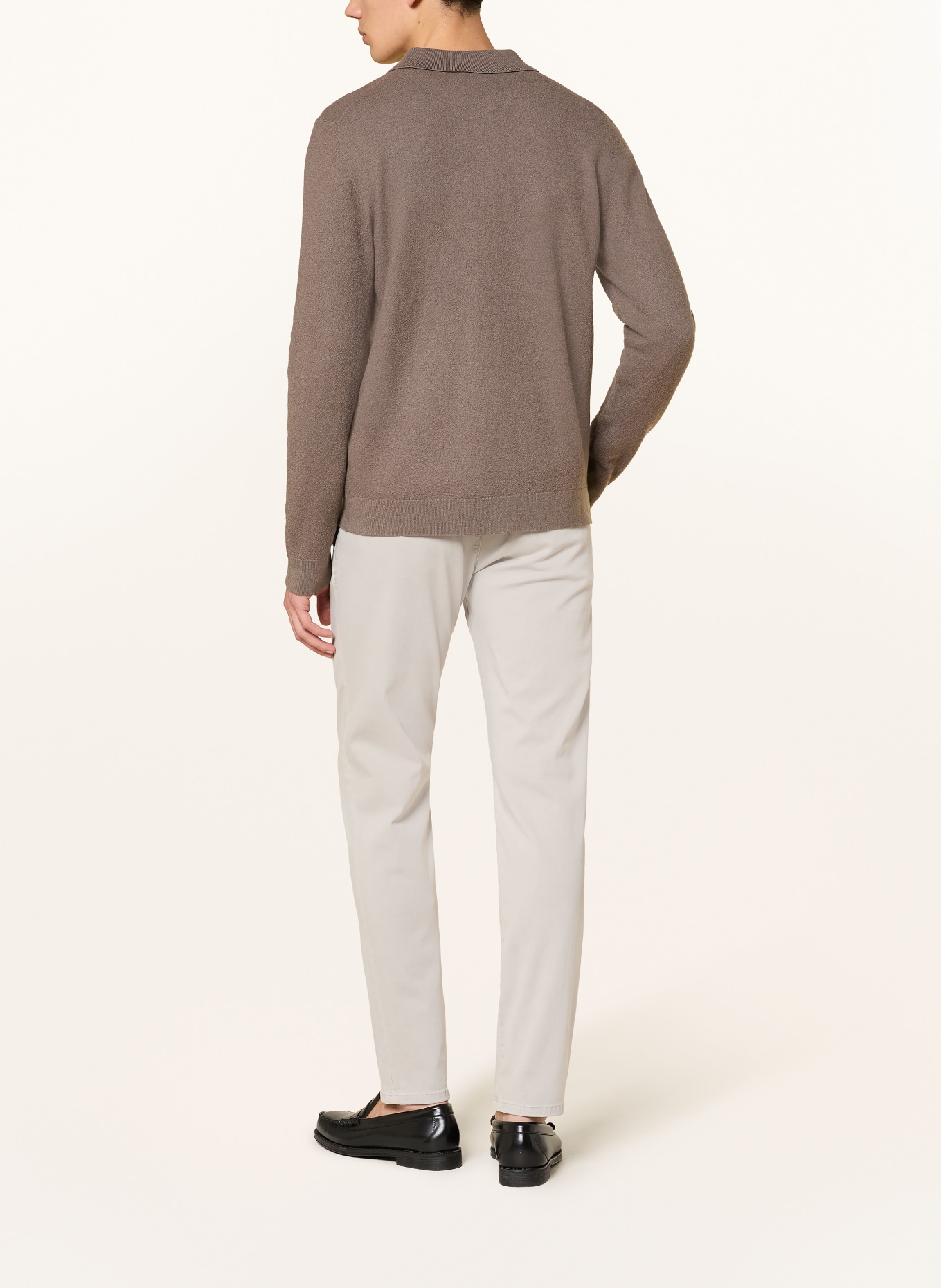 ALBERTO Chino ROB Slim Fit: HELLGRAU