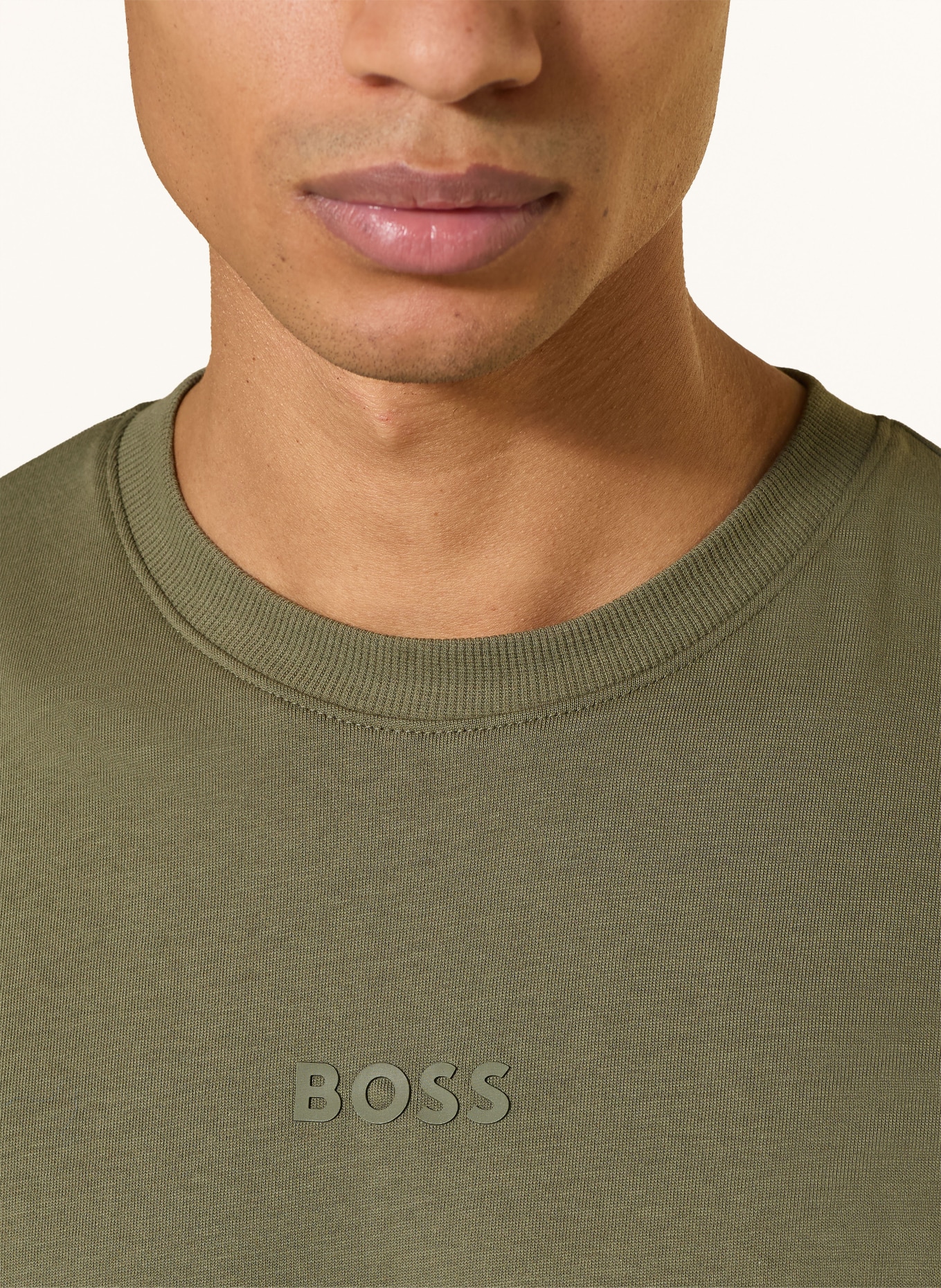 BOSS T-shirt: KHAKI