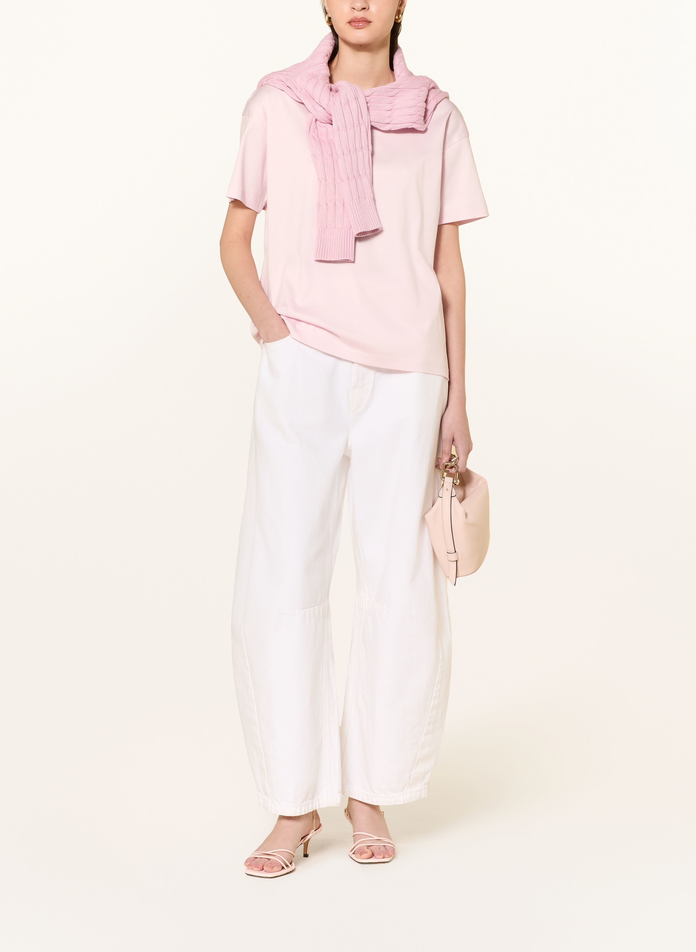 MOS MOSH Tričko MMAINA: SVĚTLE RŮŽOVÁ