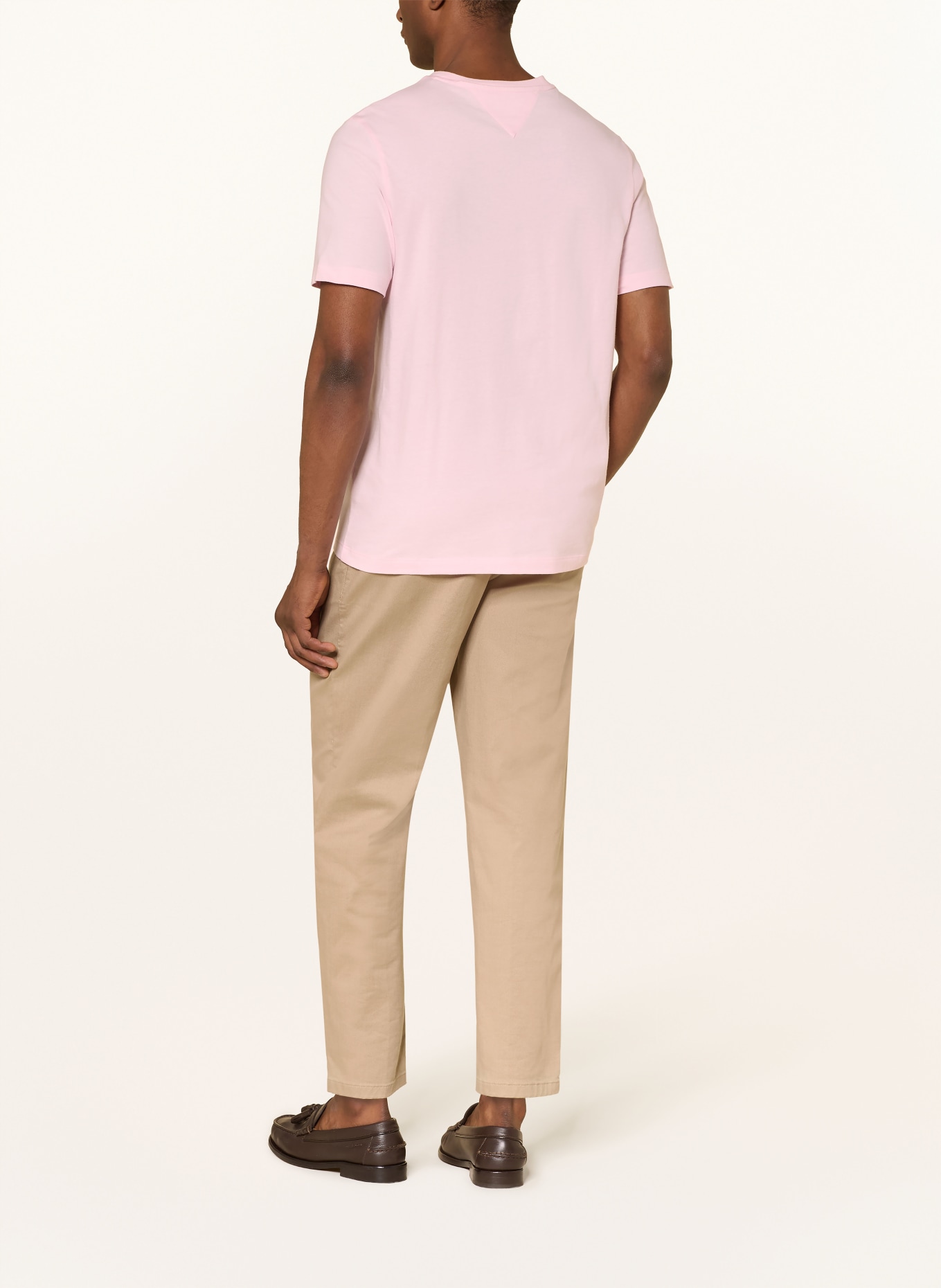 TOMMY HILFIGER Tričko: SVĚTLE RŮŽOVÁ