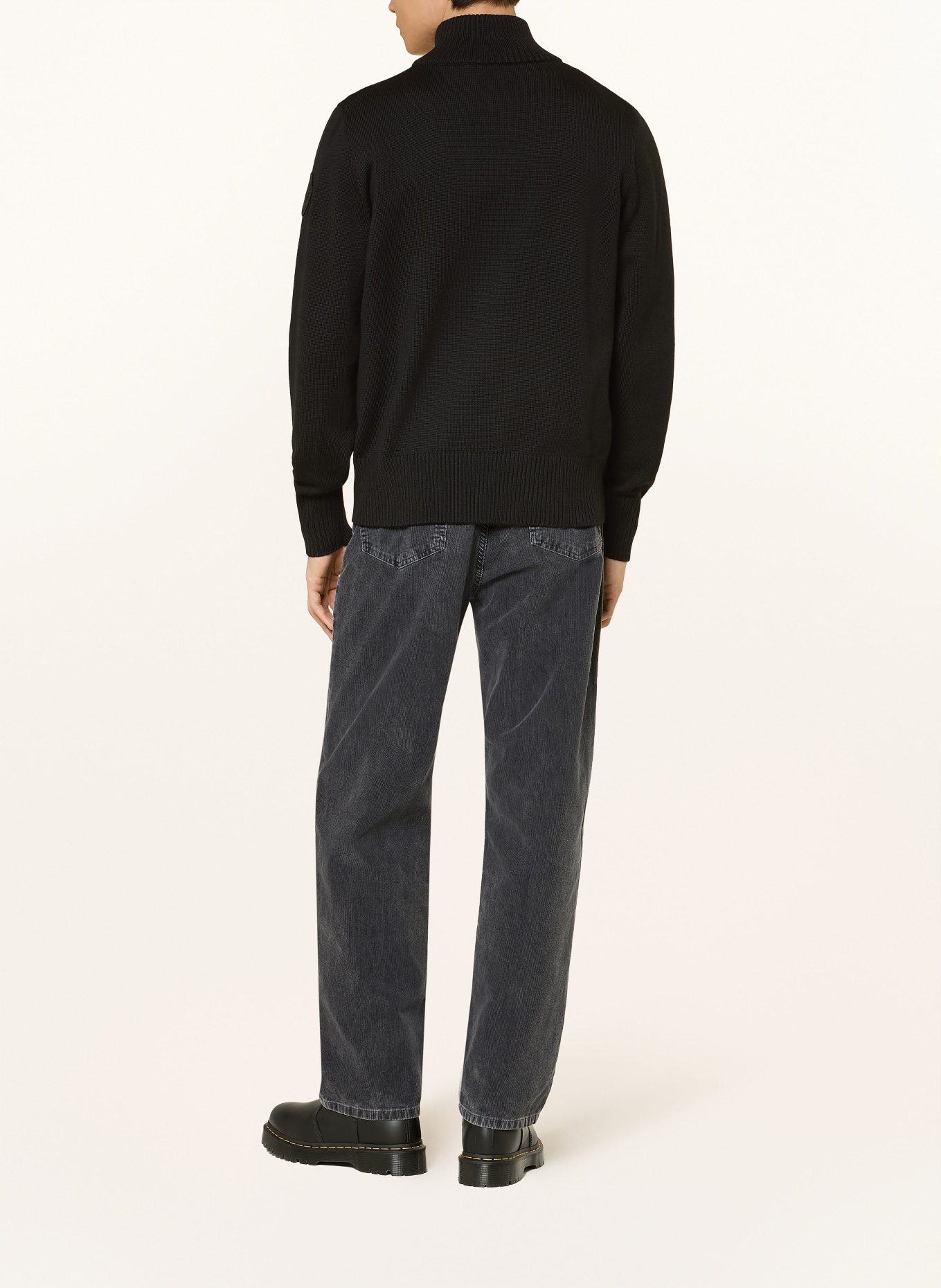 CANADA GOOSE Svetr troyer ROSSEAU: ČERNÁ