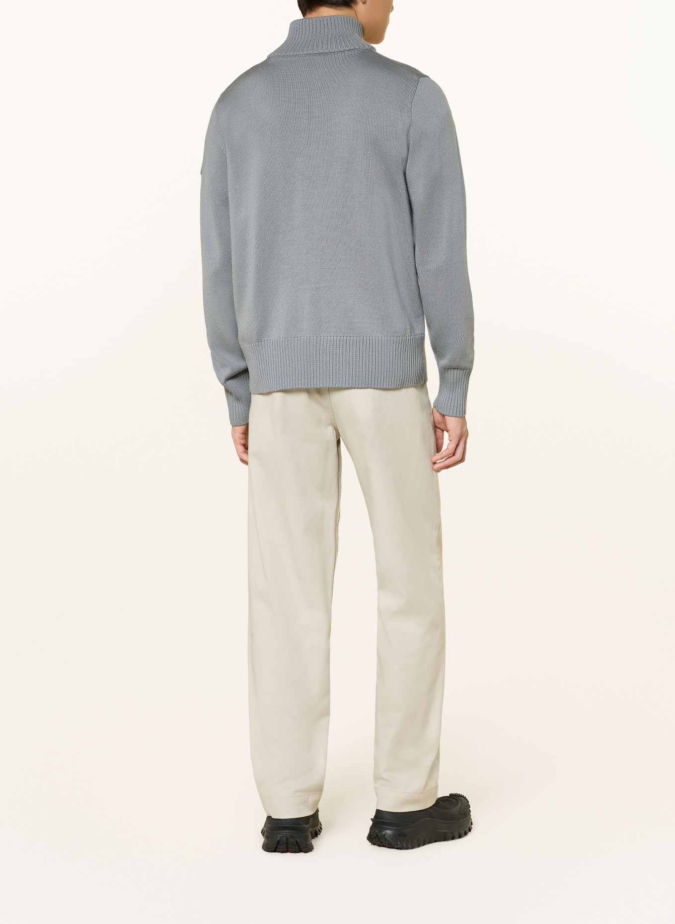 CANADA GOOSE Svetr troyer ROSSEAU: ČERNOŠEDÁ