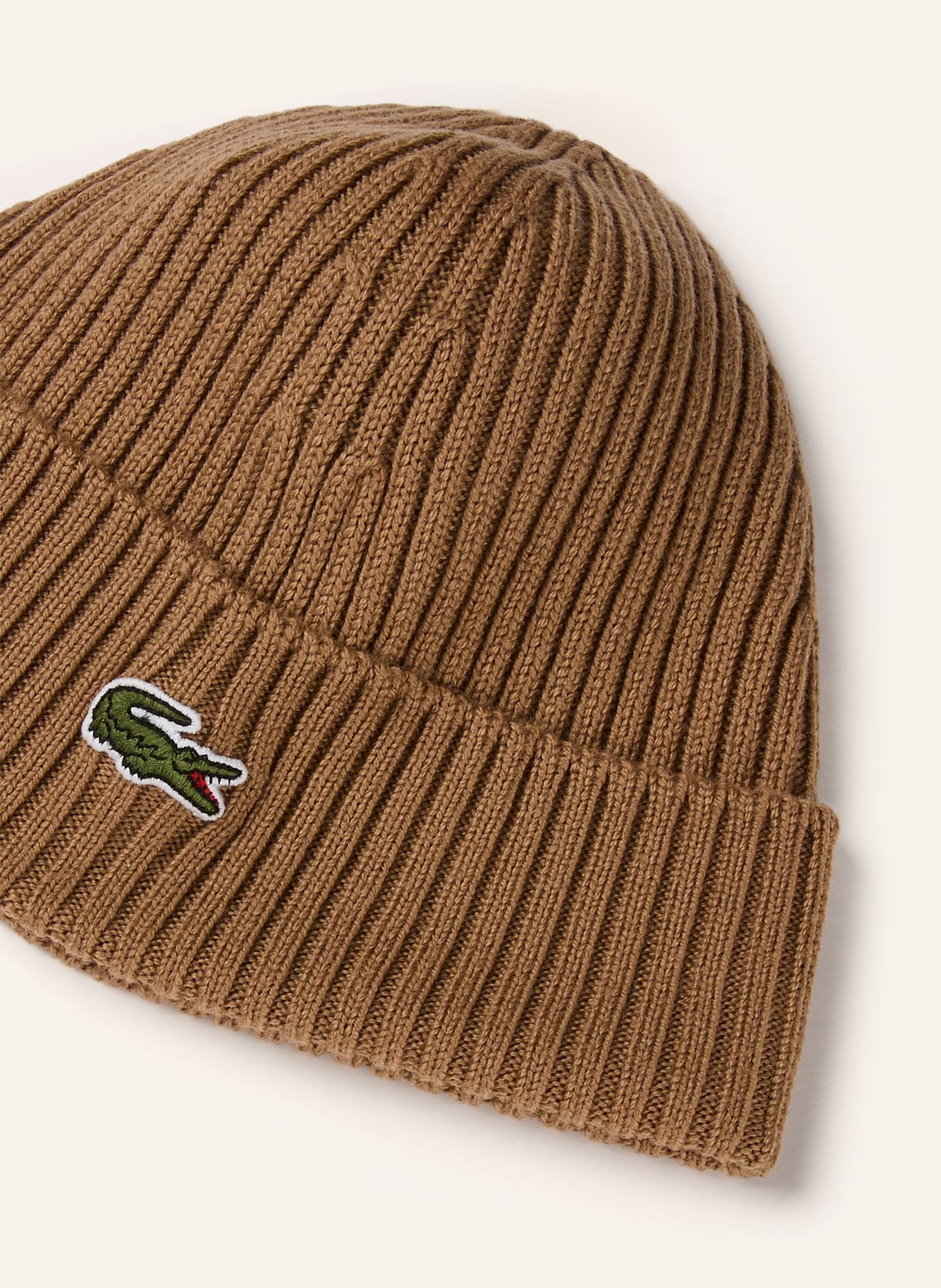 LACOSTE Czapka: JASNOBRĄZOWY