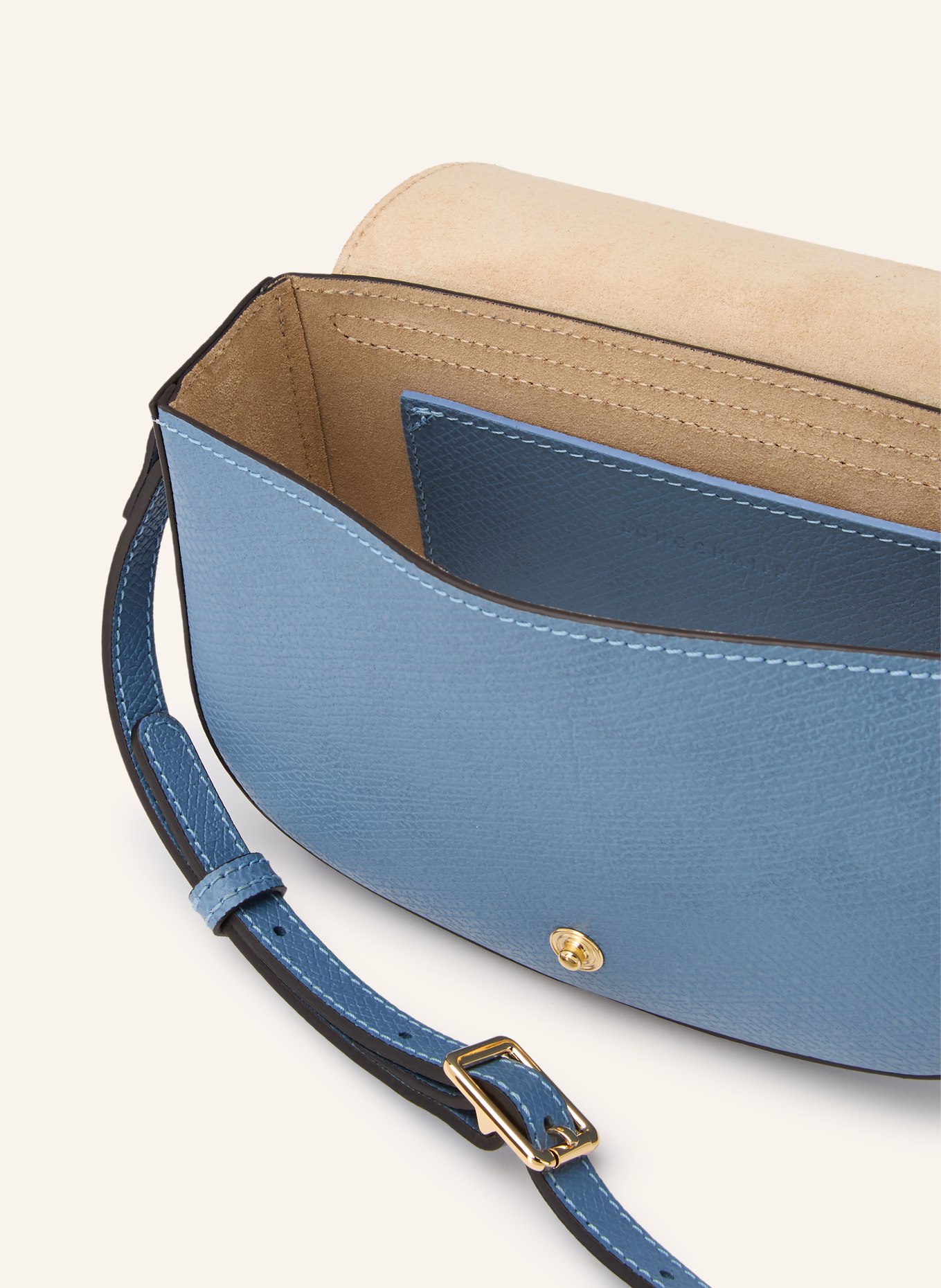 LONGCHAMP Umhängetasche ÉPURE: HELLBLAU / GOLD