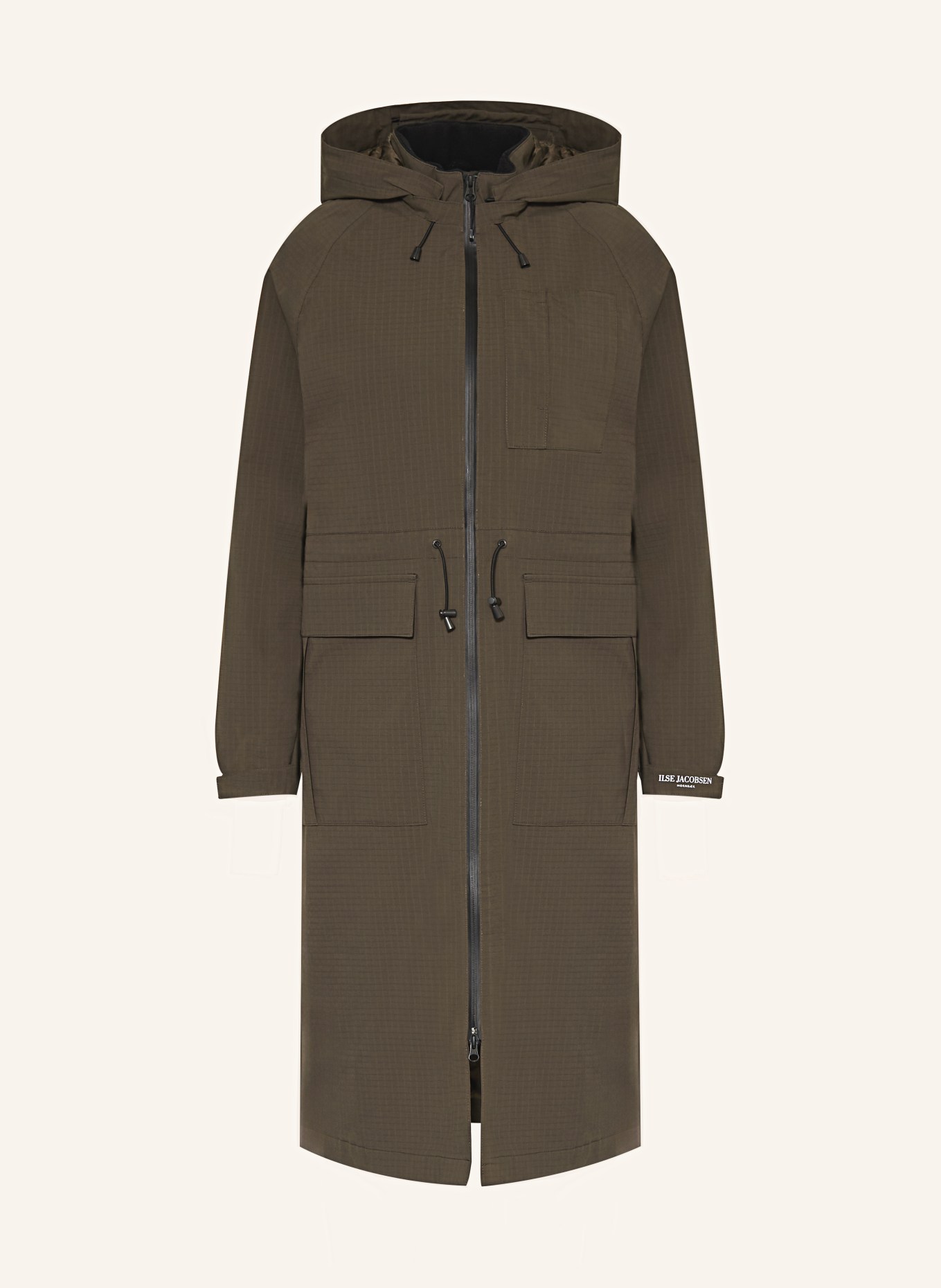 ILSE JACOBSEN Nepromokavý plášť THERMAL01: KHAKI