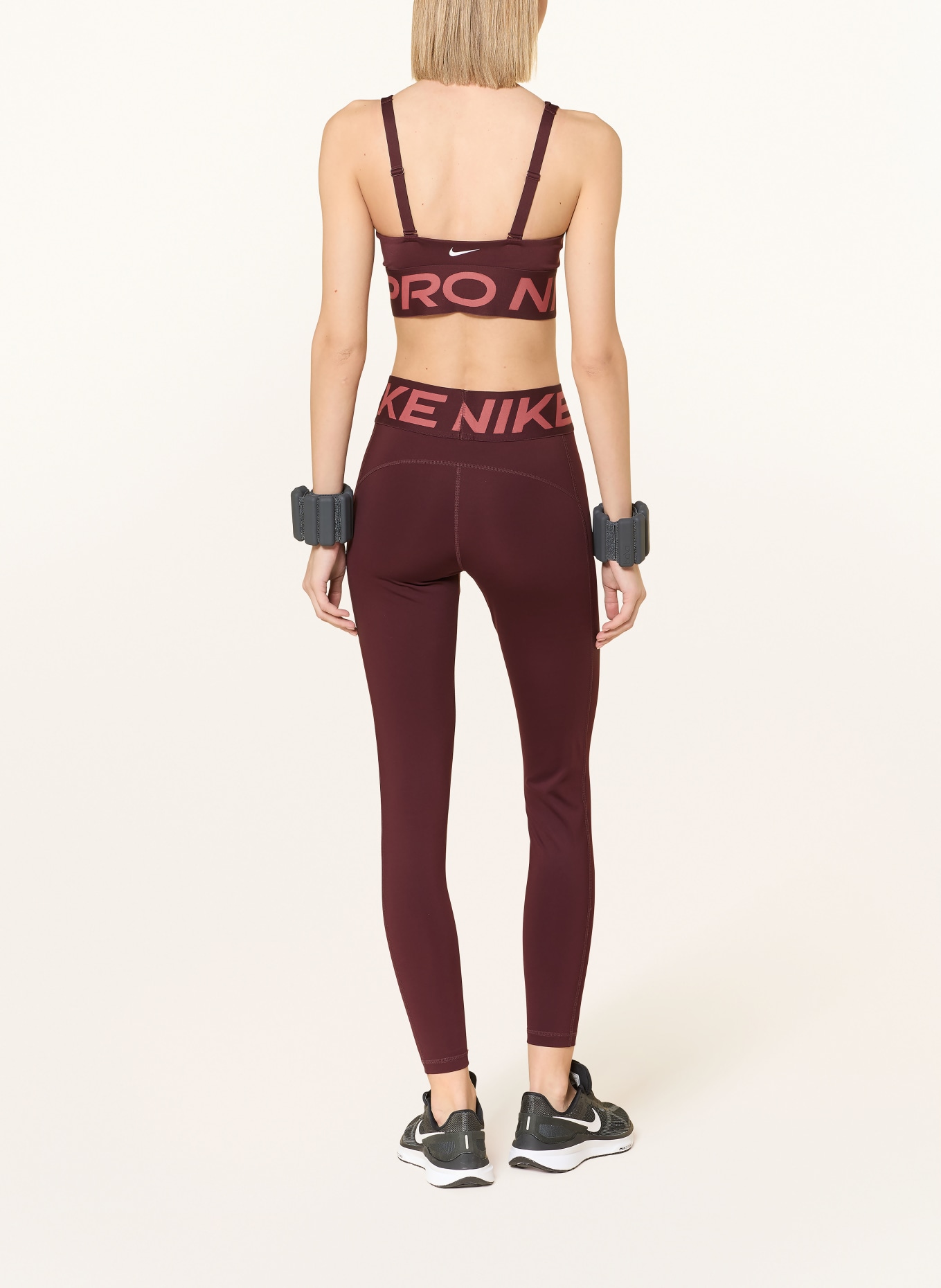 Nike Tights PRO SCULPT: DUNKELROT