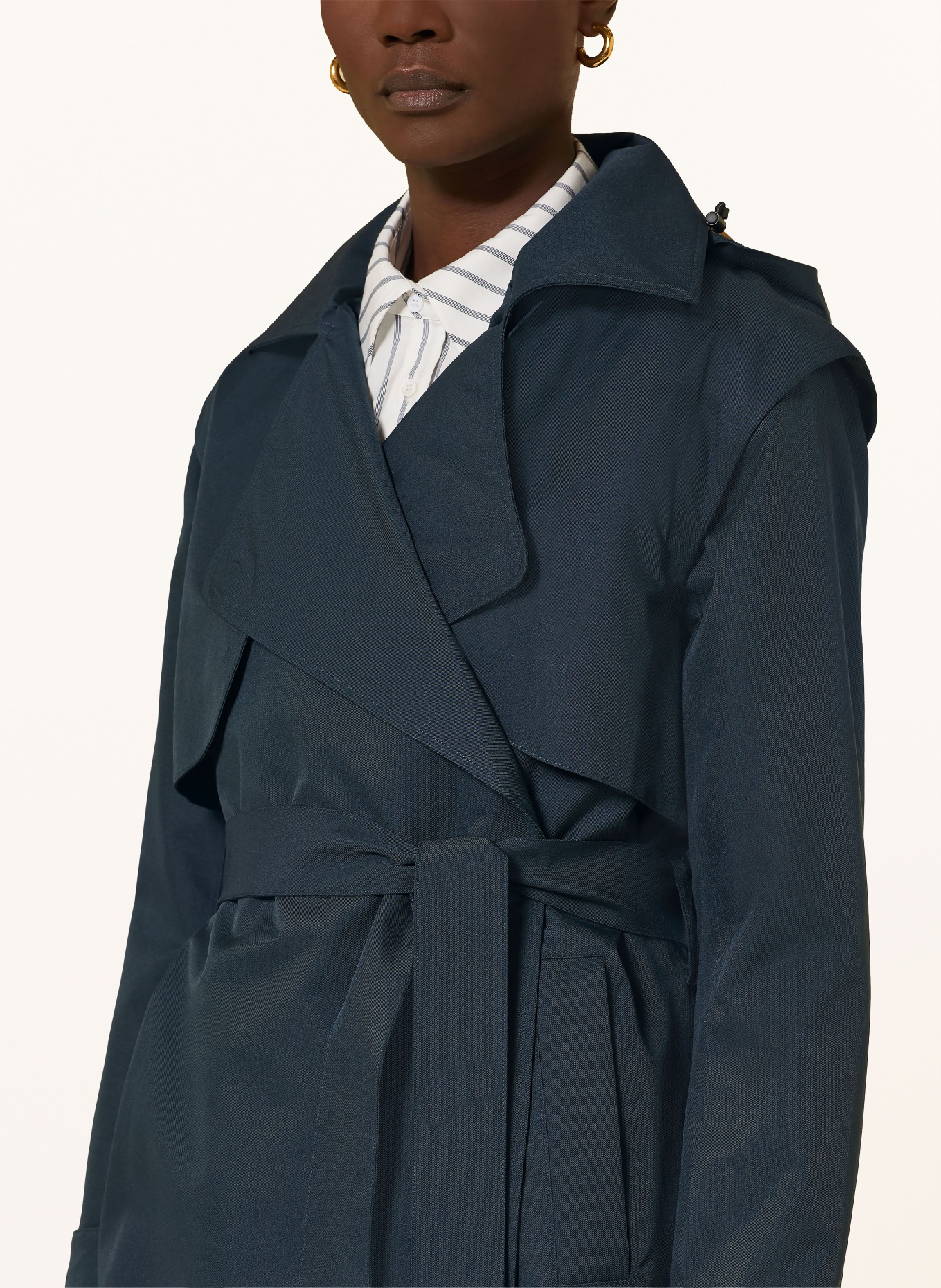 BRGN Regenmantel REGNDRÅPE: DUNKELBLAU