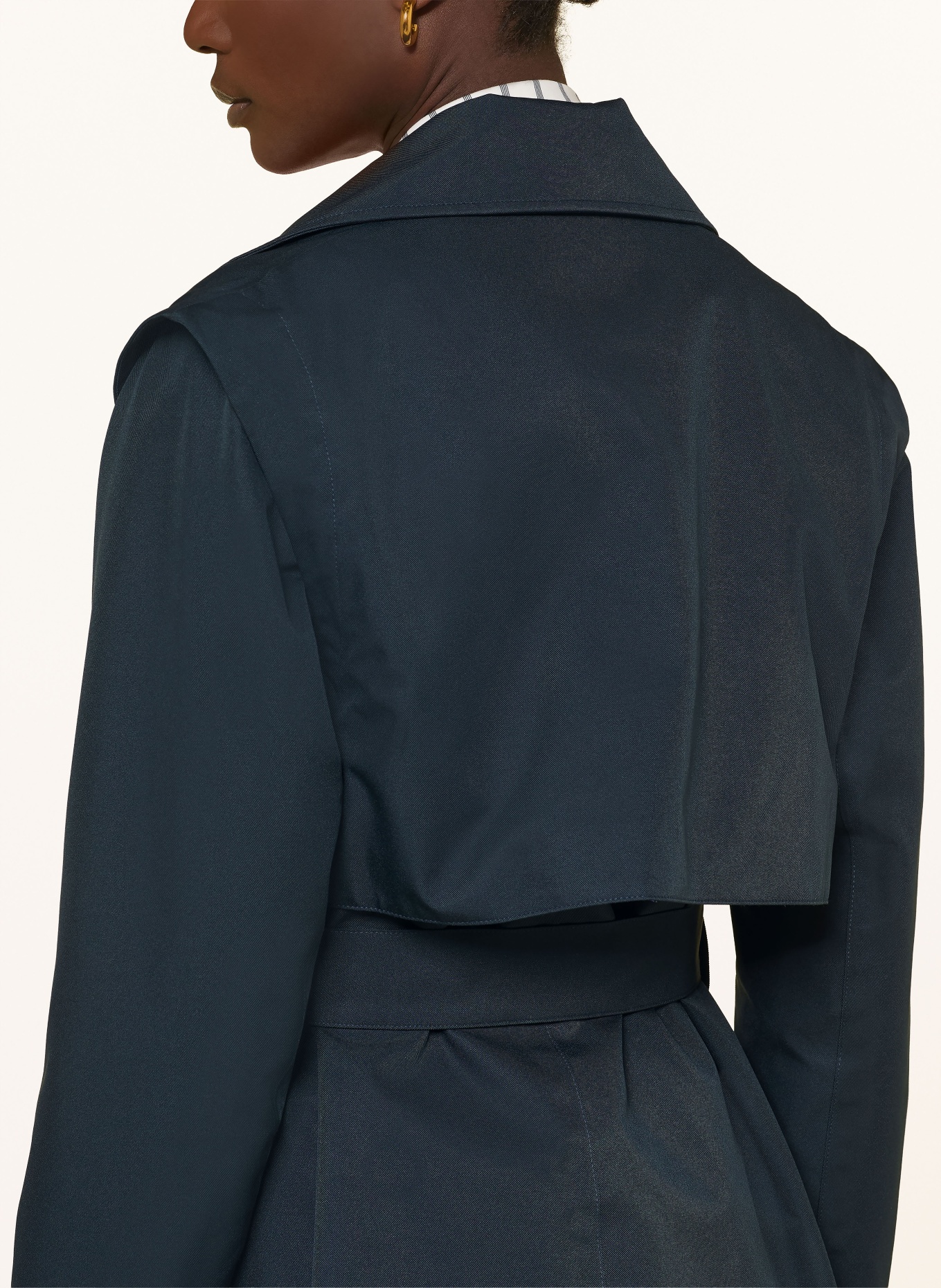 BRGN Regenmantel REGNDRÅPE: DUNKELBLAU