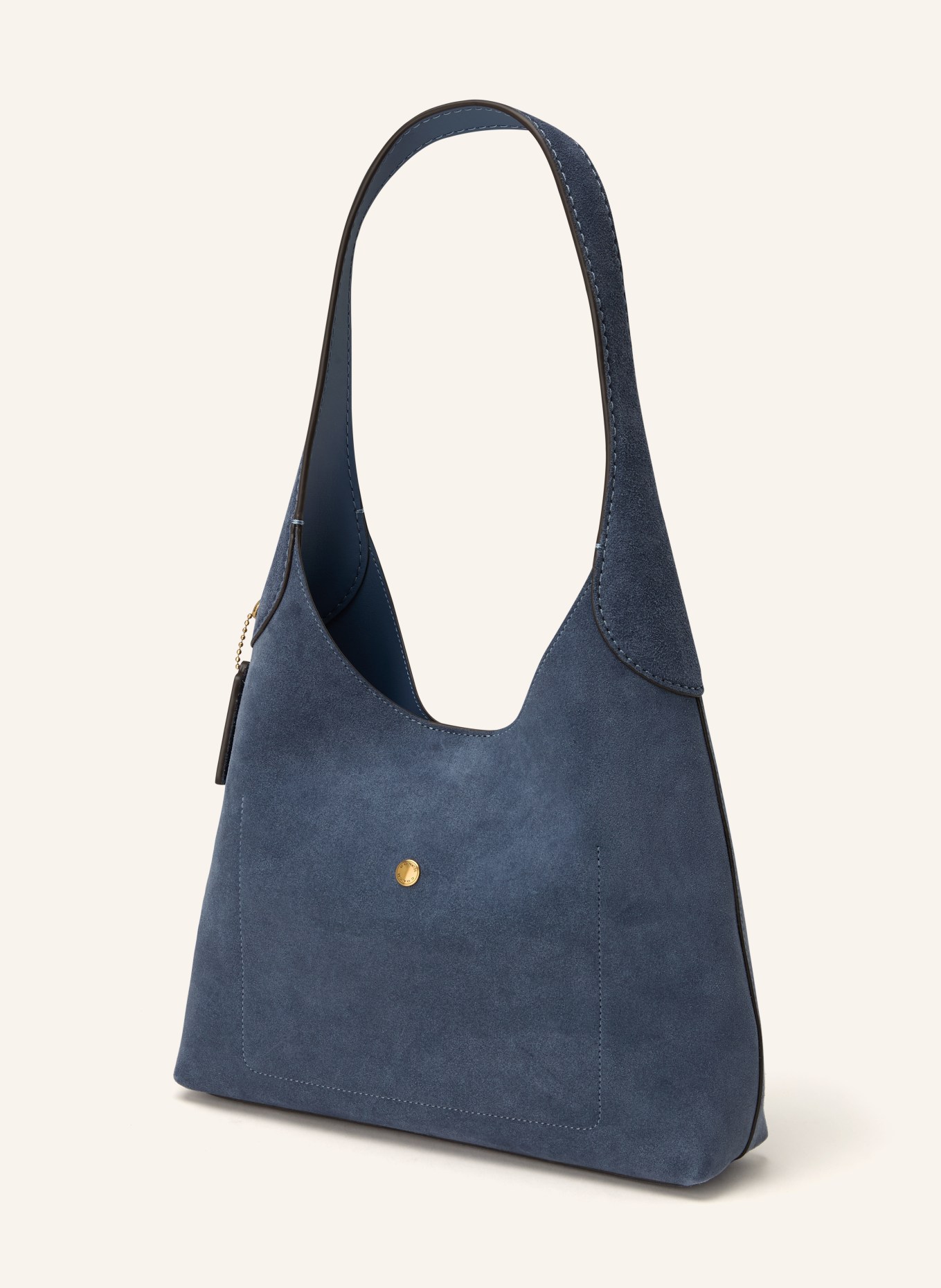 COACH Beuteltasche BROOKLYN 28: BLAU / GOLD