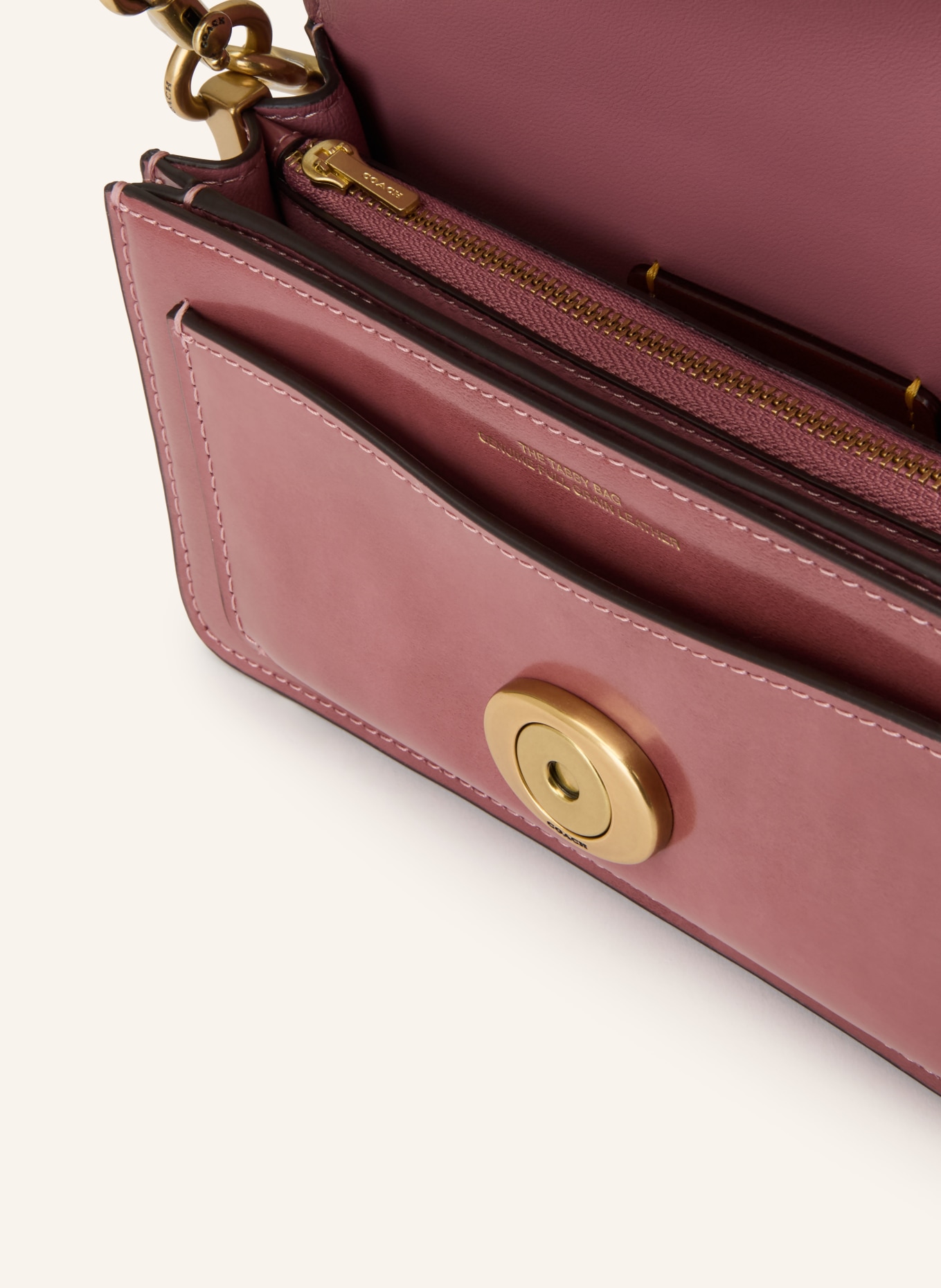 COACH Umhängetasche TABBY 26: ALTROSA / GOLD