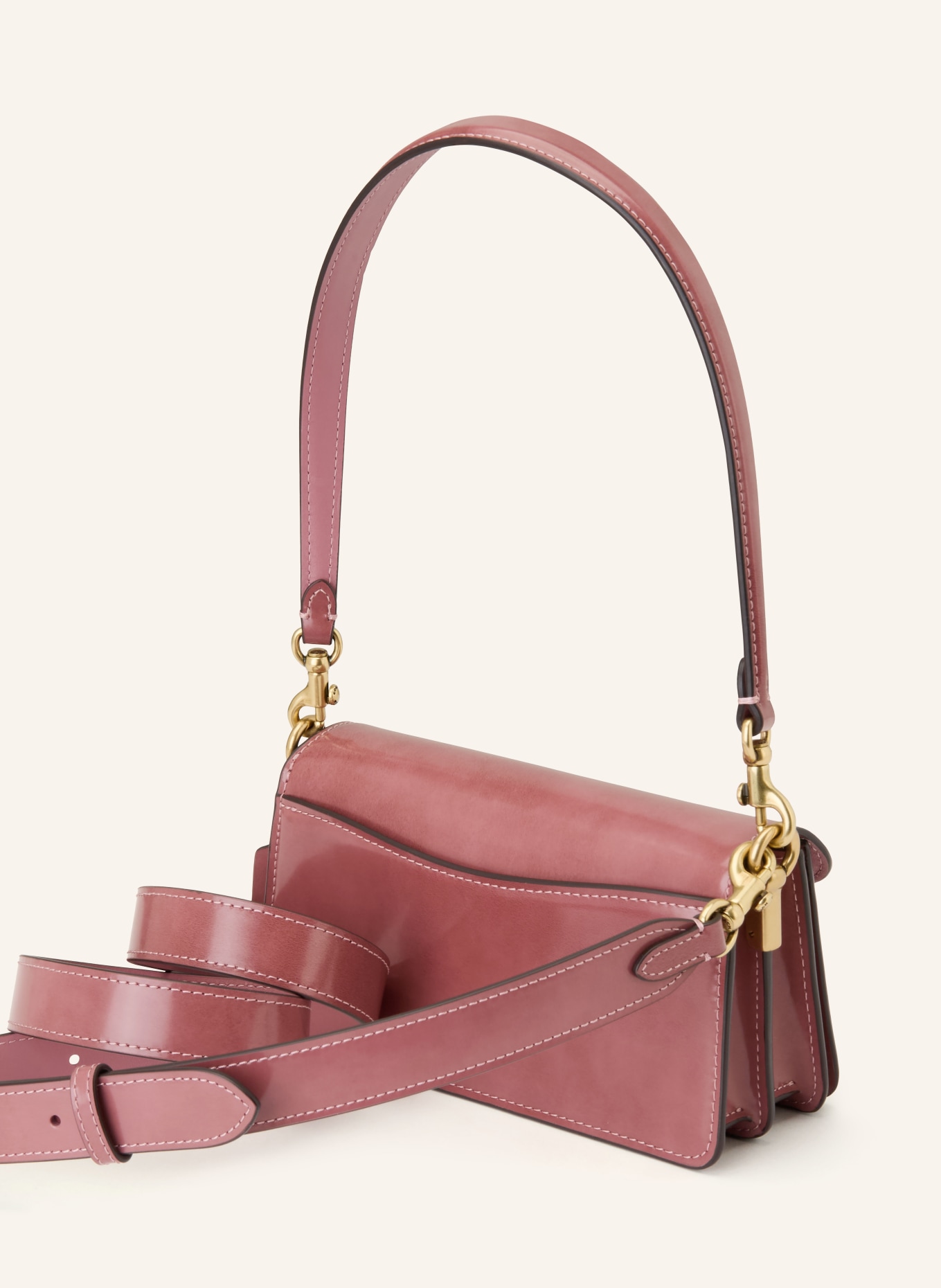 COACH Umhängetasche TABBY 20: ALTROSA / GOLD