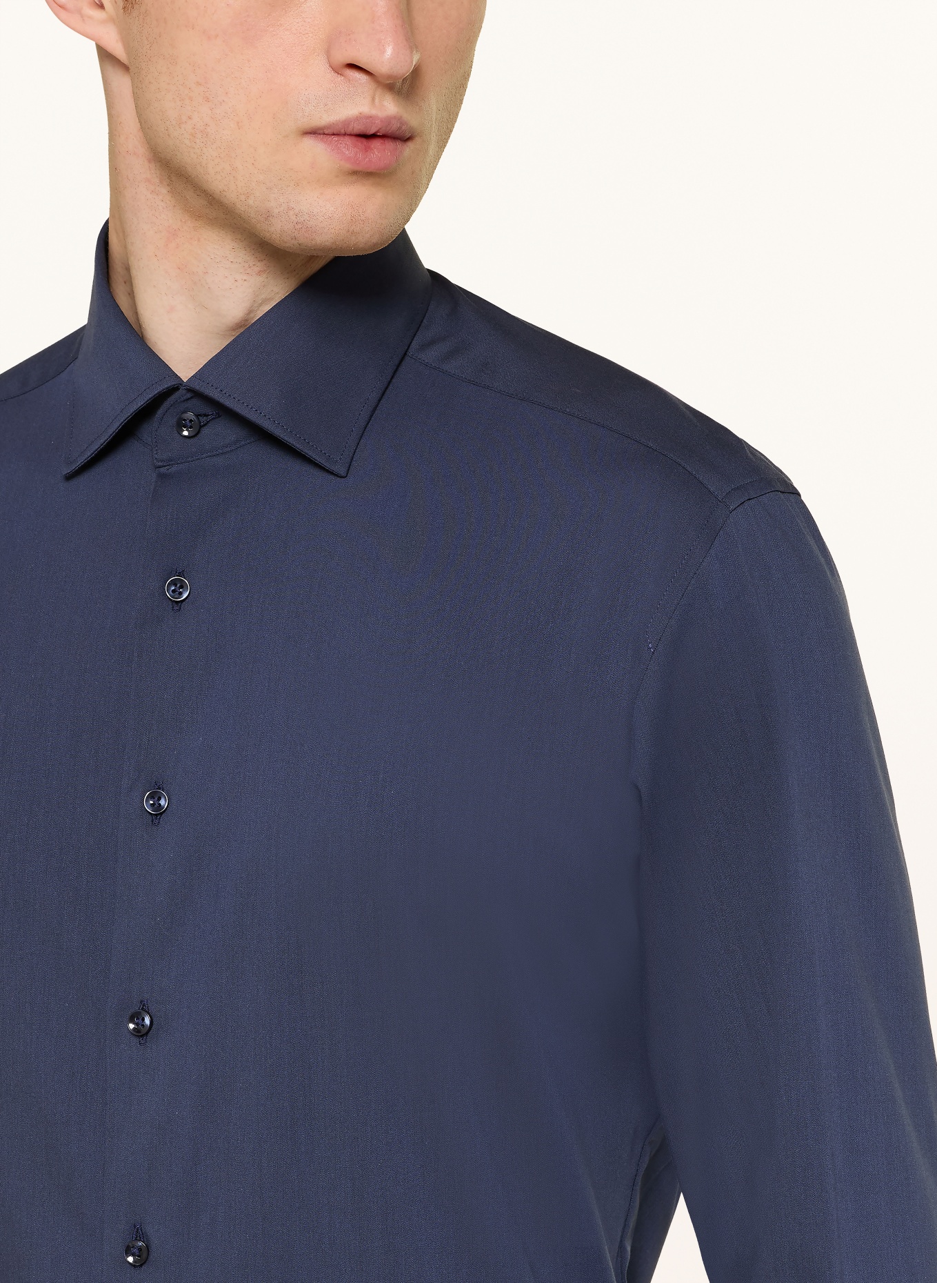 ETERNA Hemd Modern Fit: DUNKELBLAU