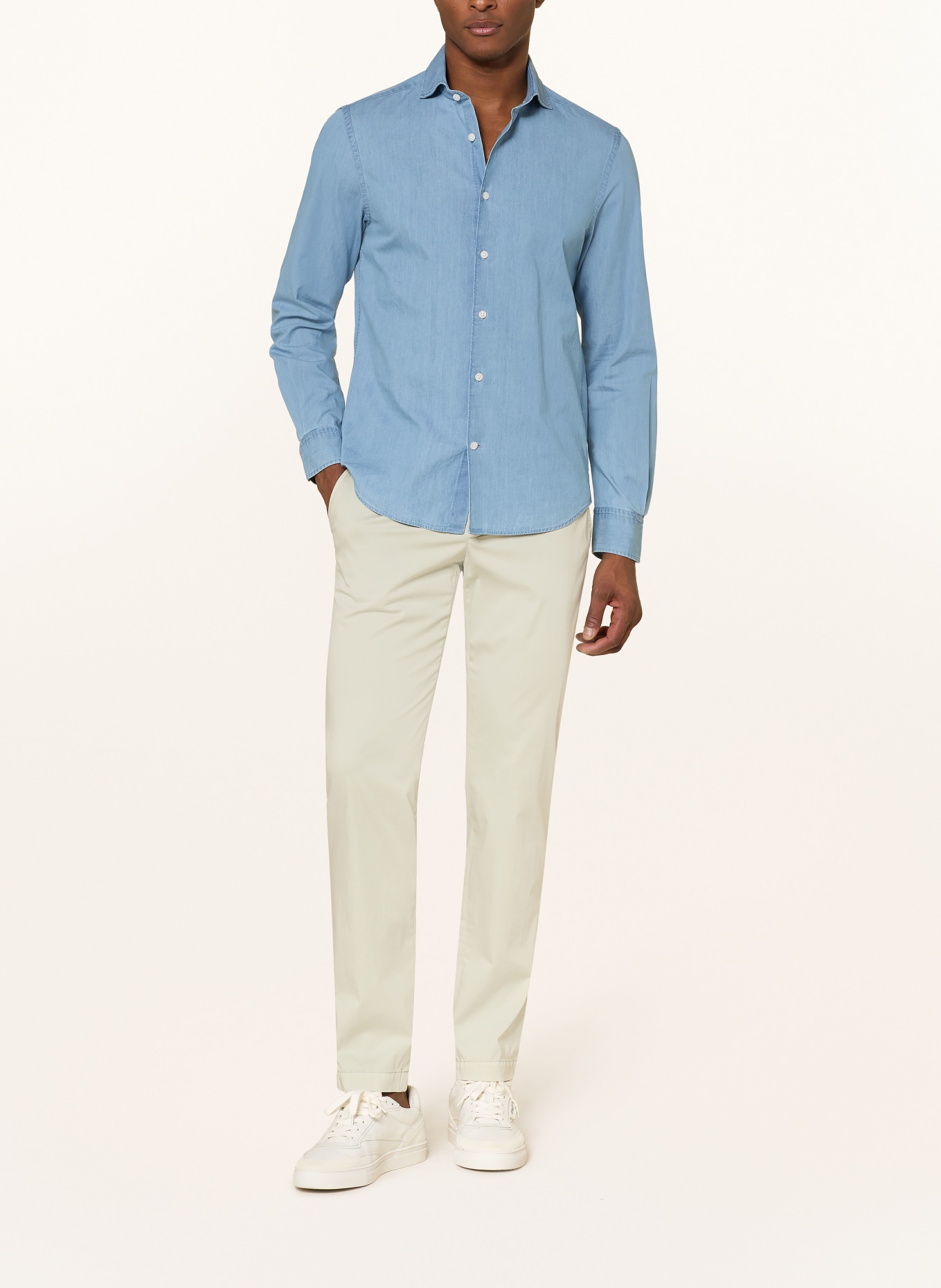 ALBERTO Chino JUMP slim fit: LIGHT GREEN