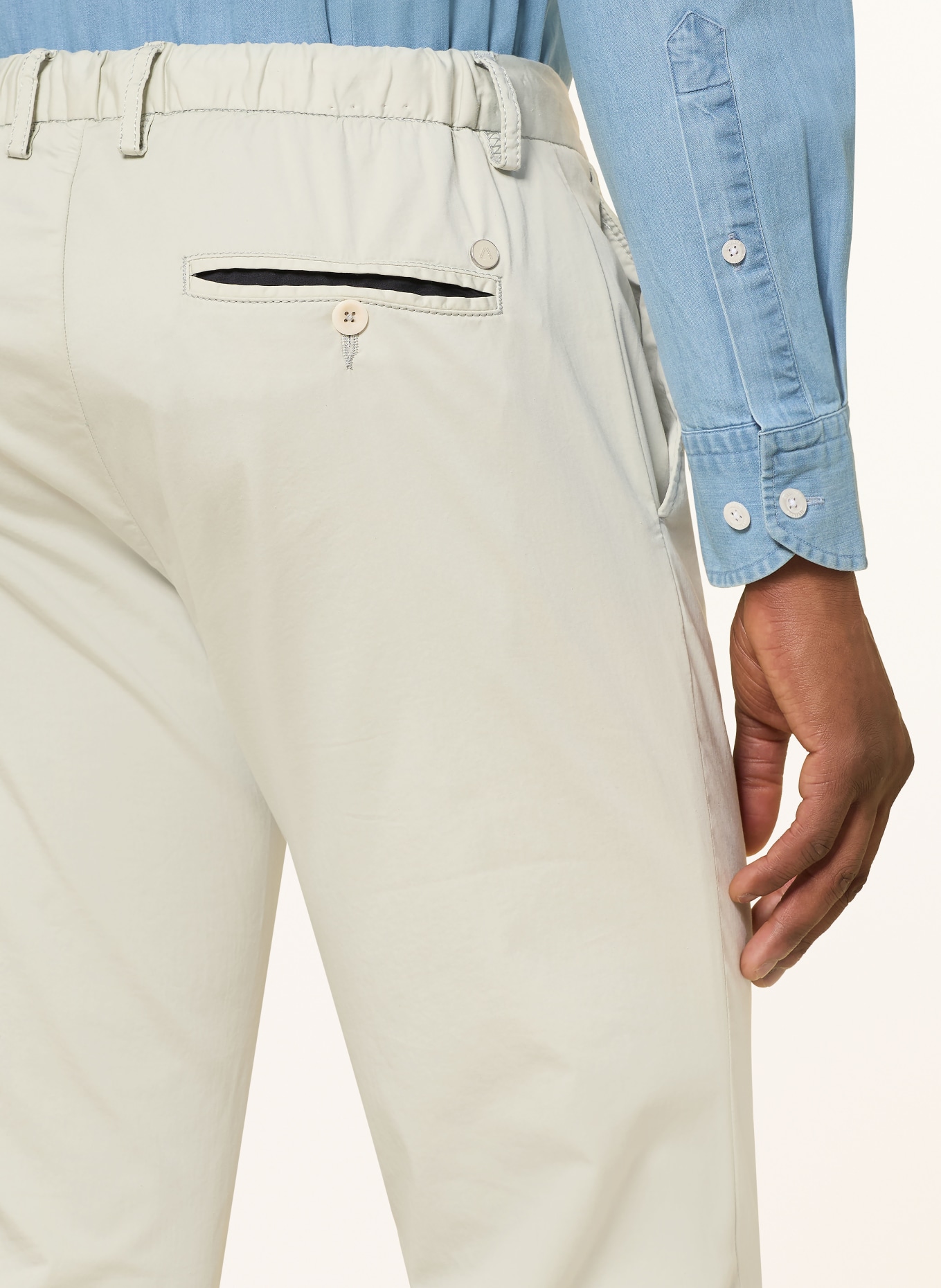 ALBERTO Chino JUMP slim fit: LIGHT GREEN