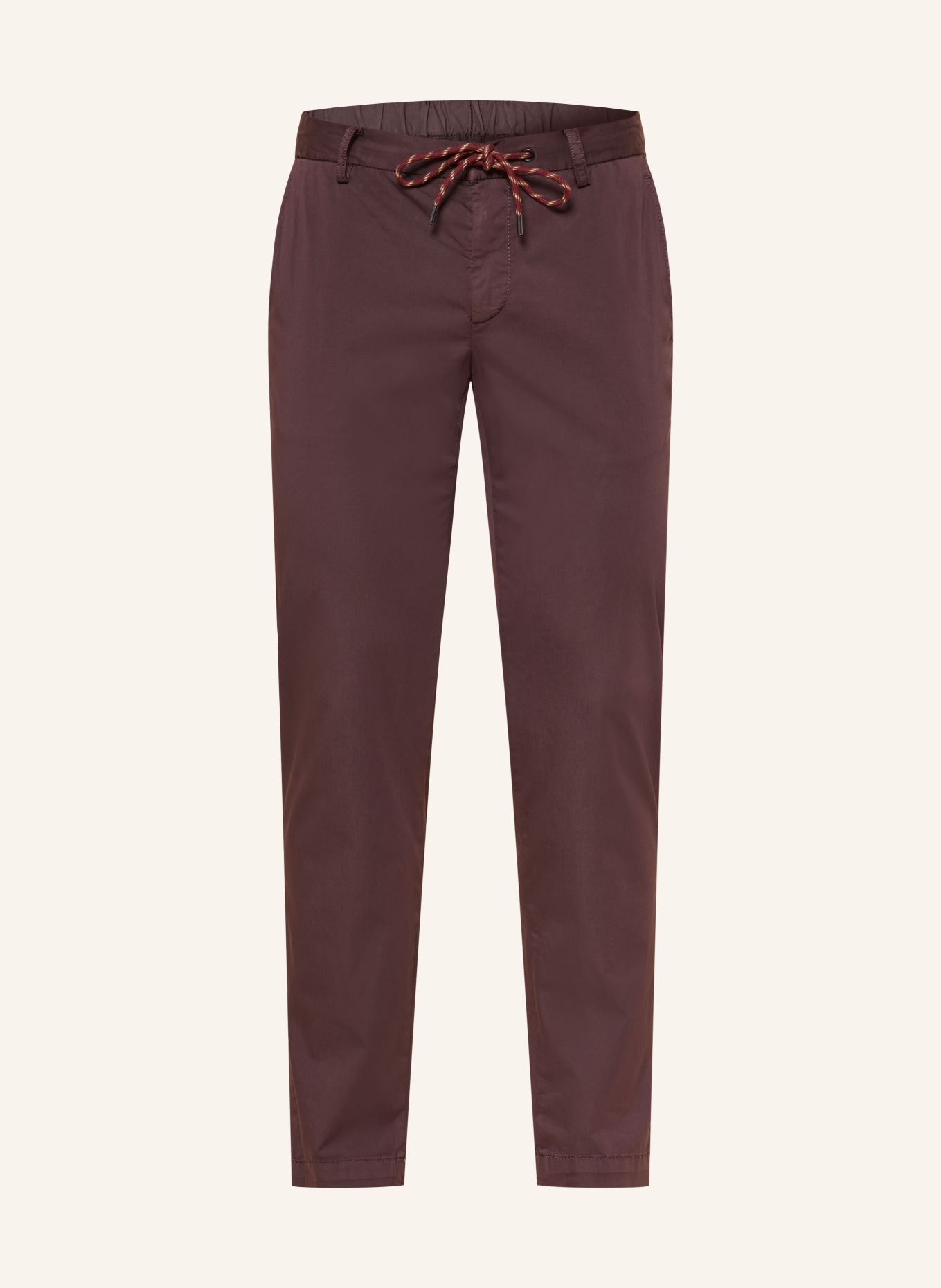 ALBERTO Chino JUMP slim fit: DARK RED