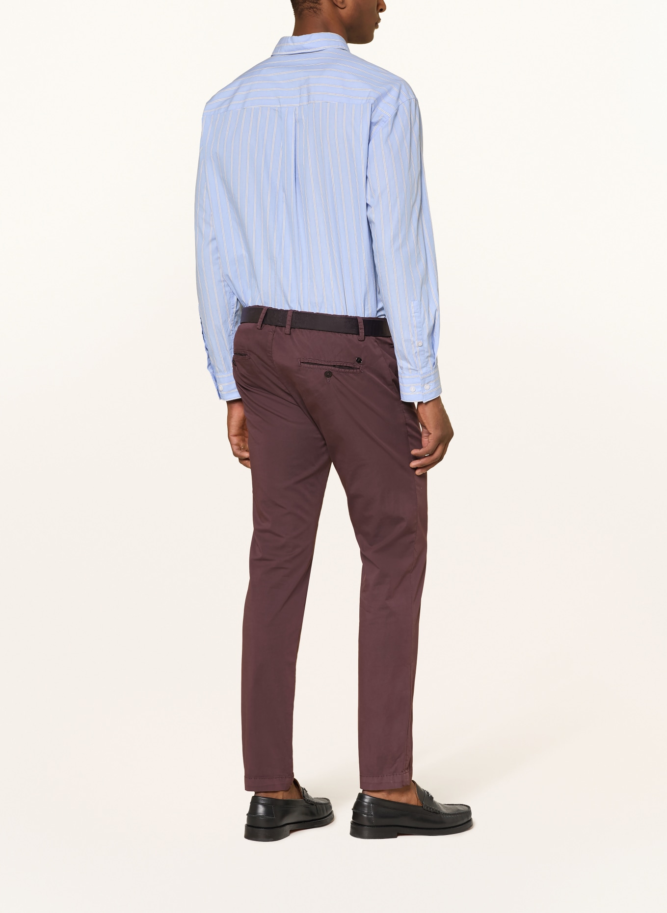 ALBERTO Chino JUMP slim fit: DARK RED