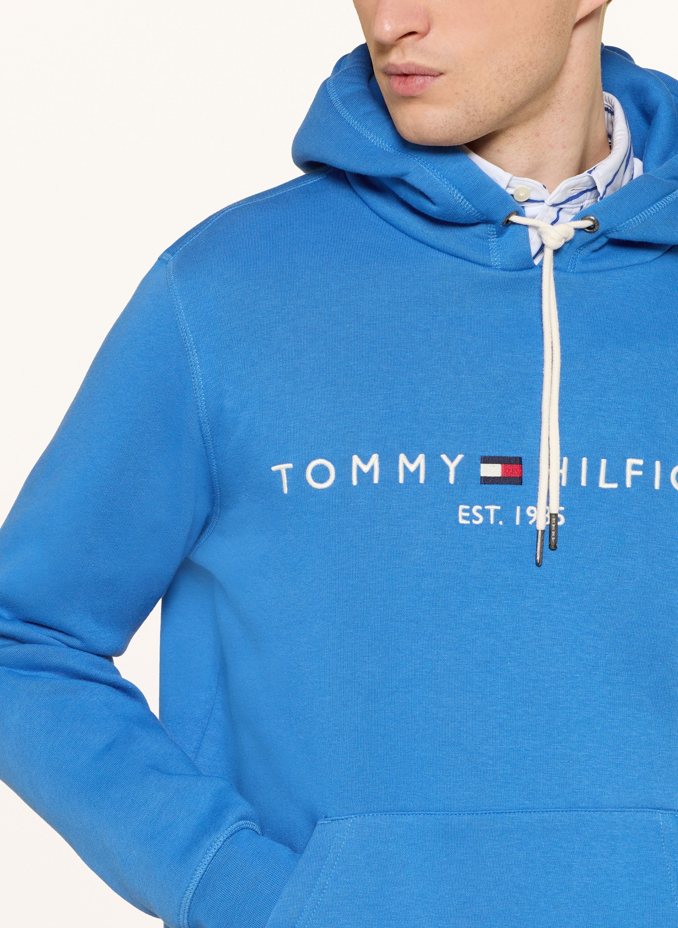 TOMMY HILFIGER Hoodie: BLAUW
