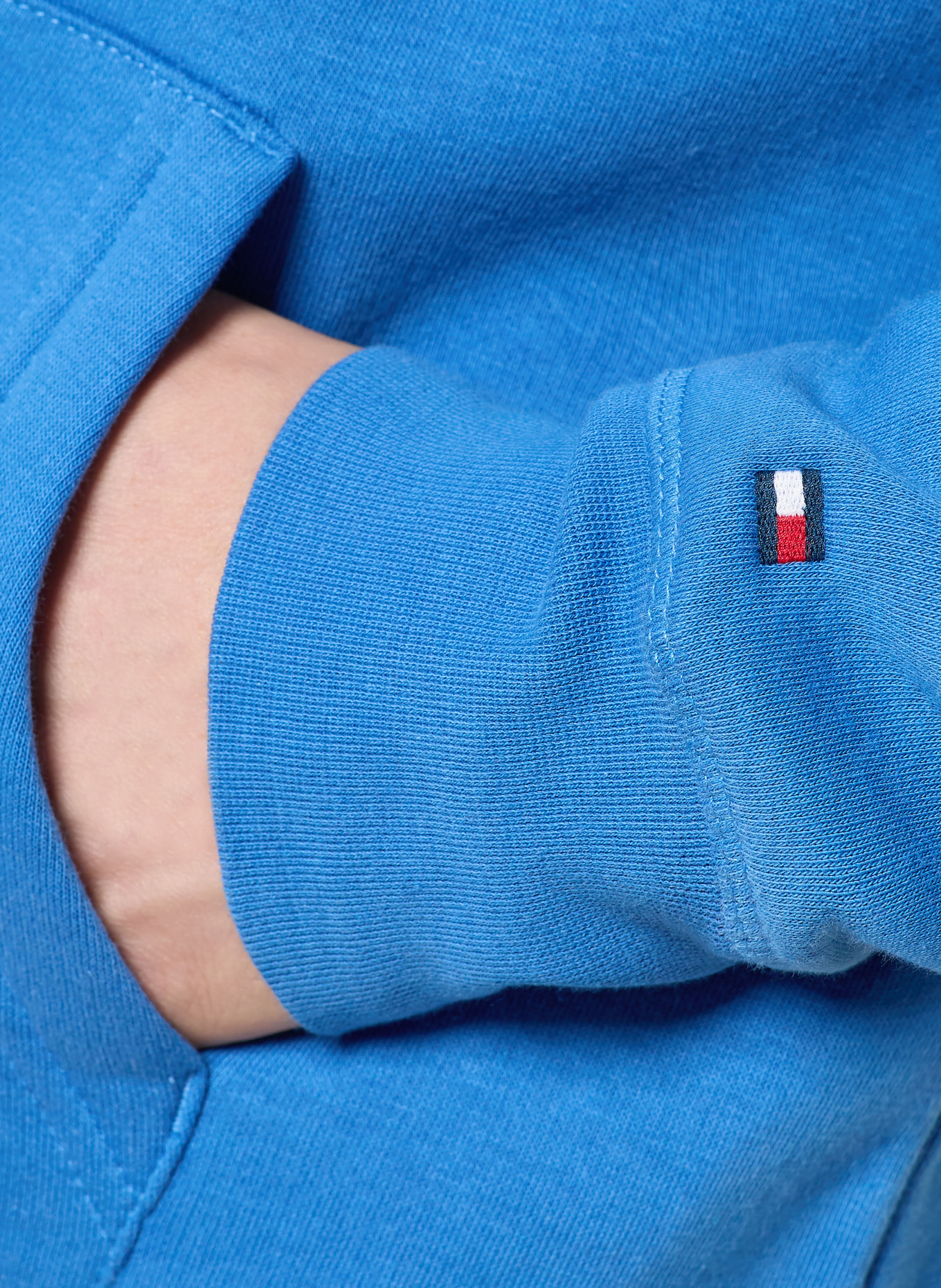 TOMMY HILFIGER Hoodie: BLAUW