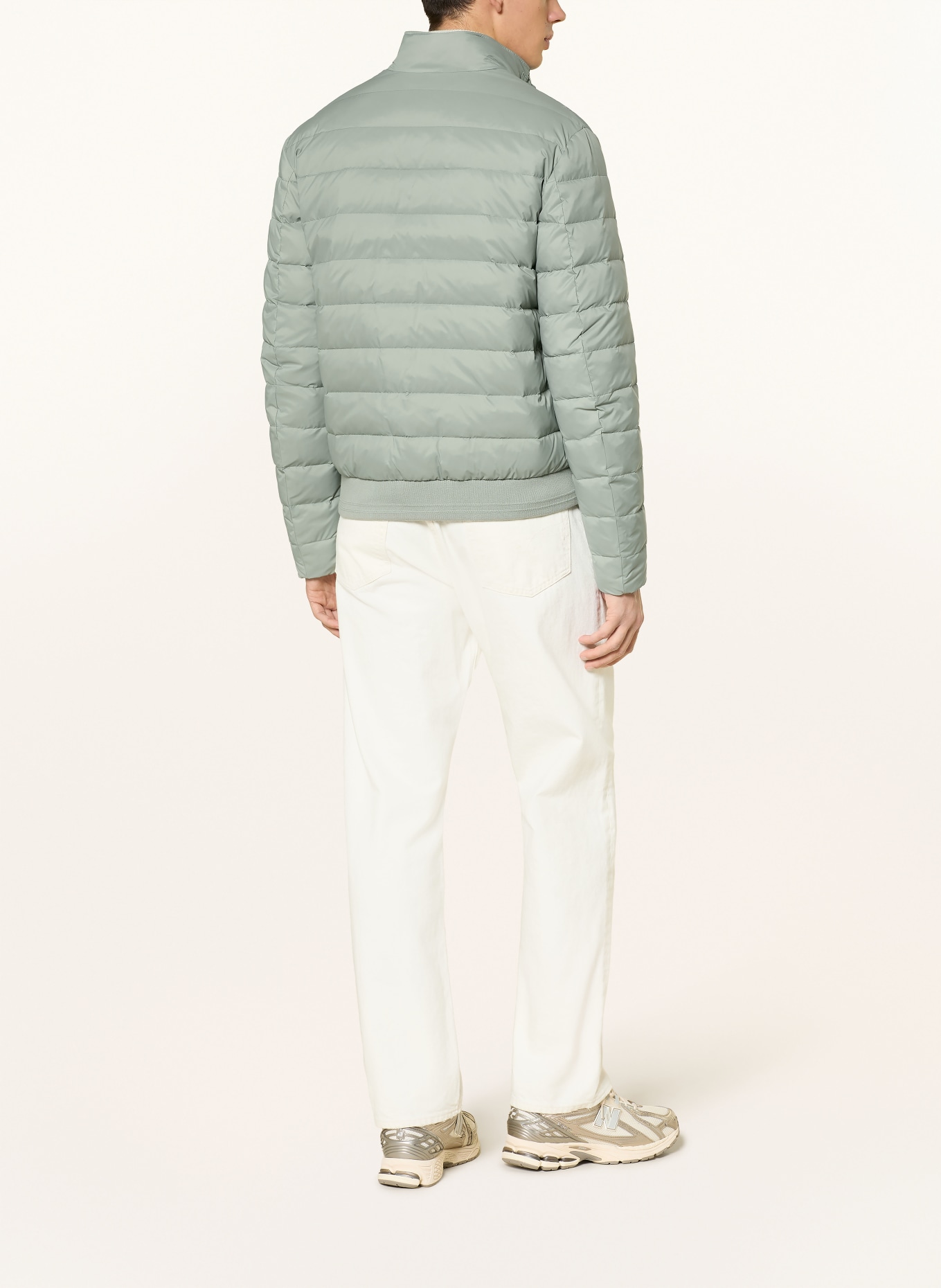 BELSTAFF Lightweight-Daunenjacke CIRCUIT: HELLGRÜN