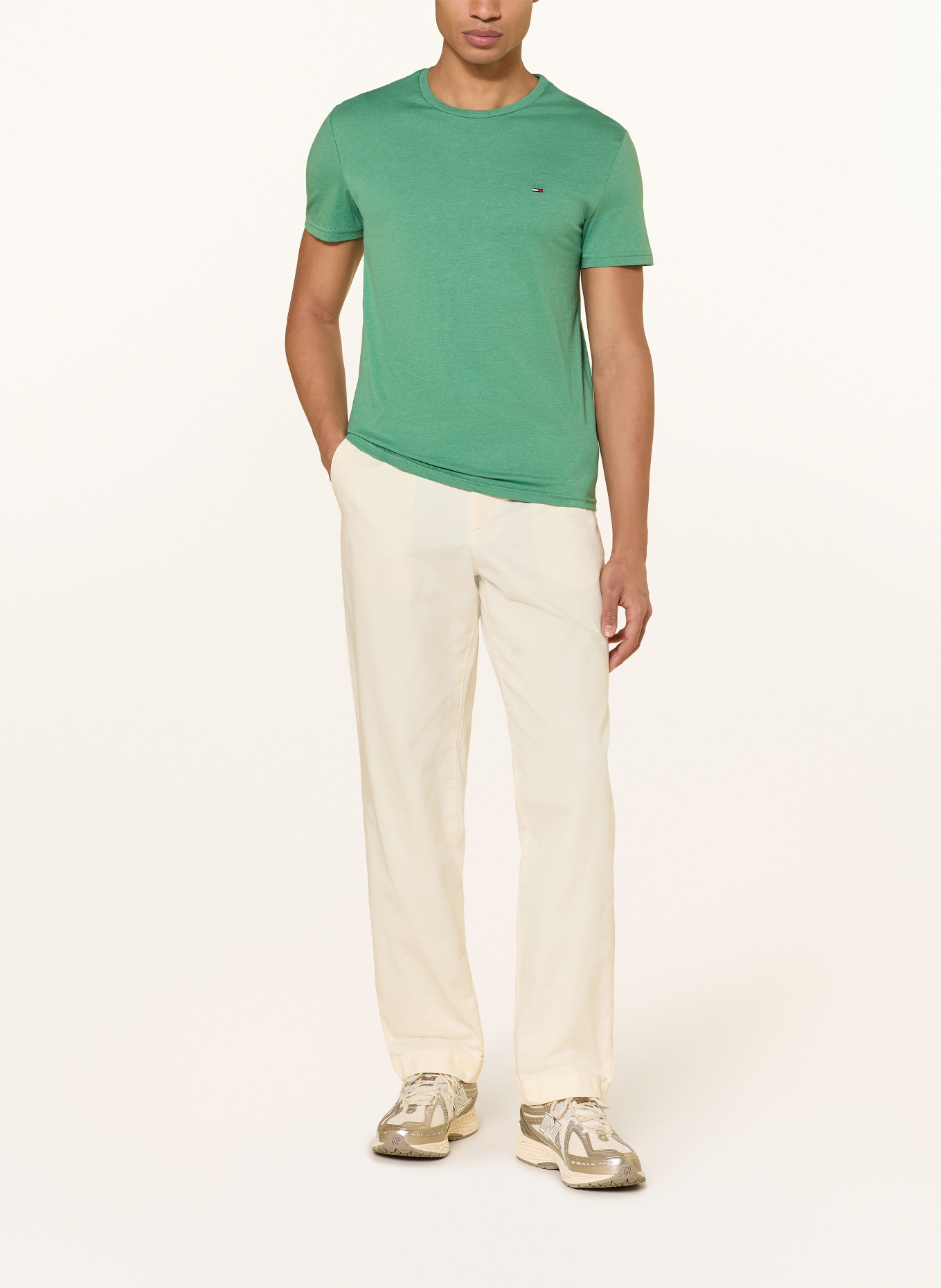 TOMMY JEANS T-Shirt: GRÜN