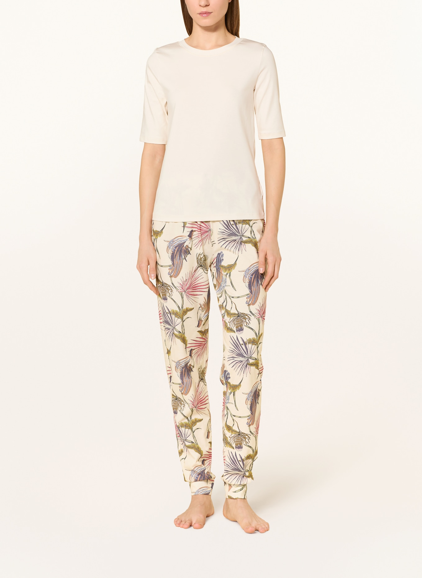 CALIDA Schlafshirt FAVOURITES MAGIC: ECRU