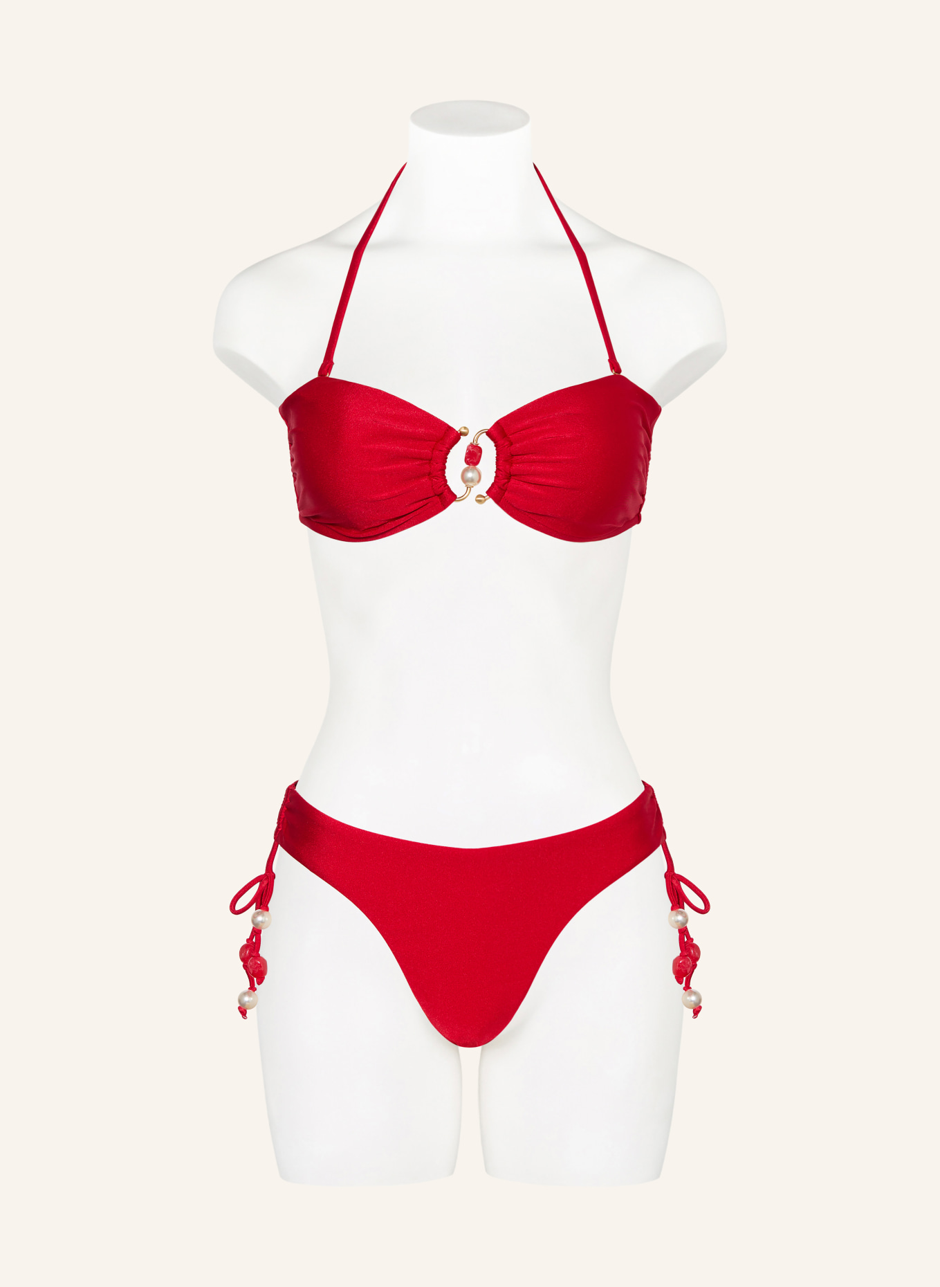 SEAFOLLY Bandeau-Bikini-Top PALERMO: ROT