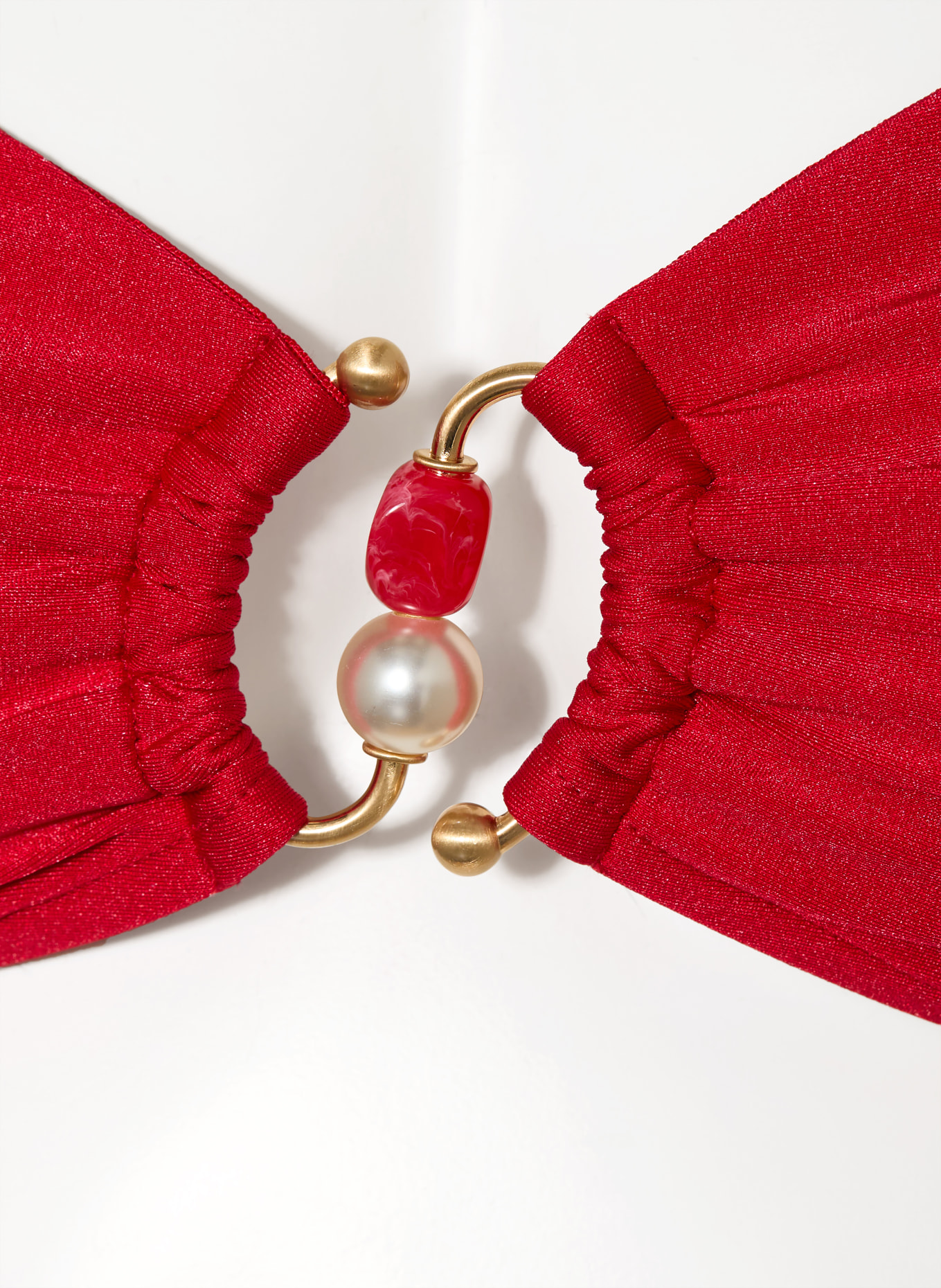 SEAFOLLY Bandeau-Bikini-Top PALERMO: ROT