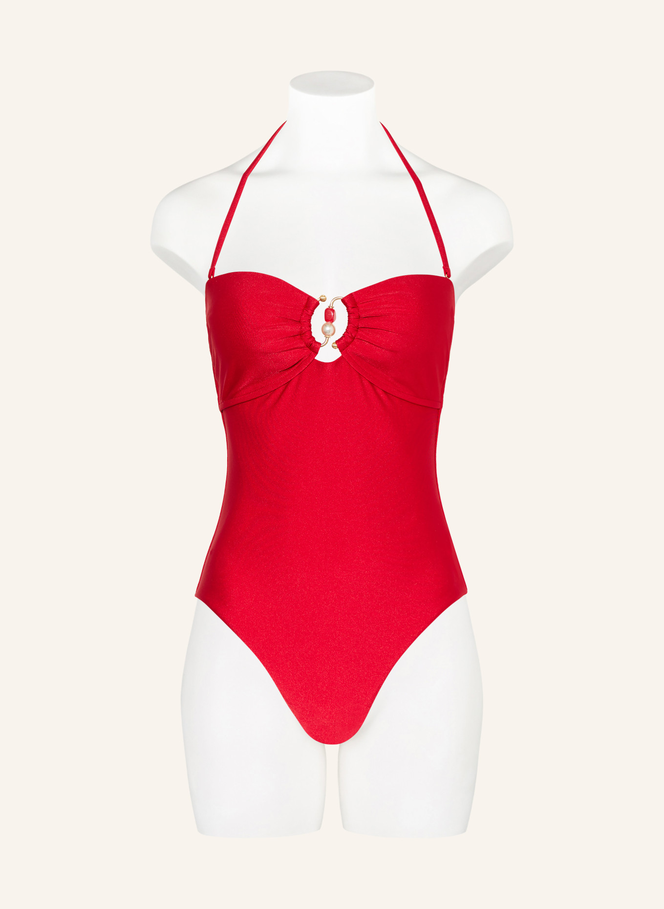 SEAFOLLY Bandeau-Bikini PALERMO: DUNKELROT