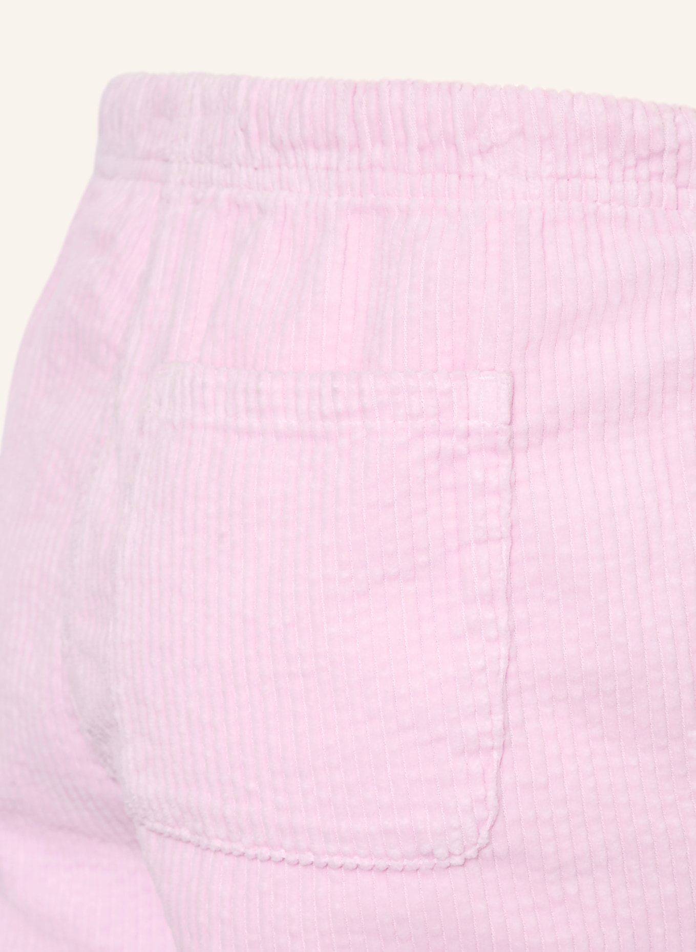 American Vintage Spodnie sztruksowe: RÓŻOWY