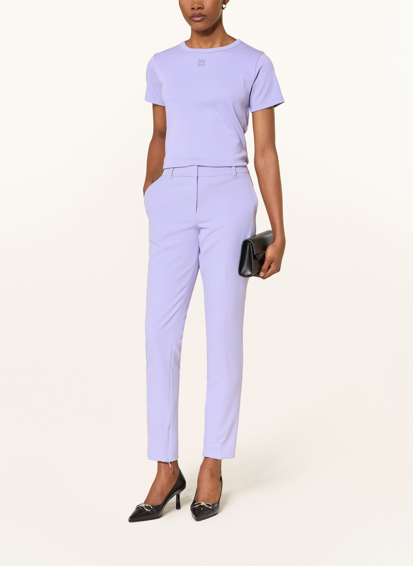 HUGO DELORIS T-shirt: LIGHT PURPLE