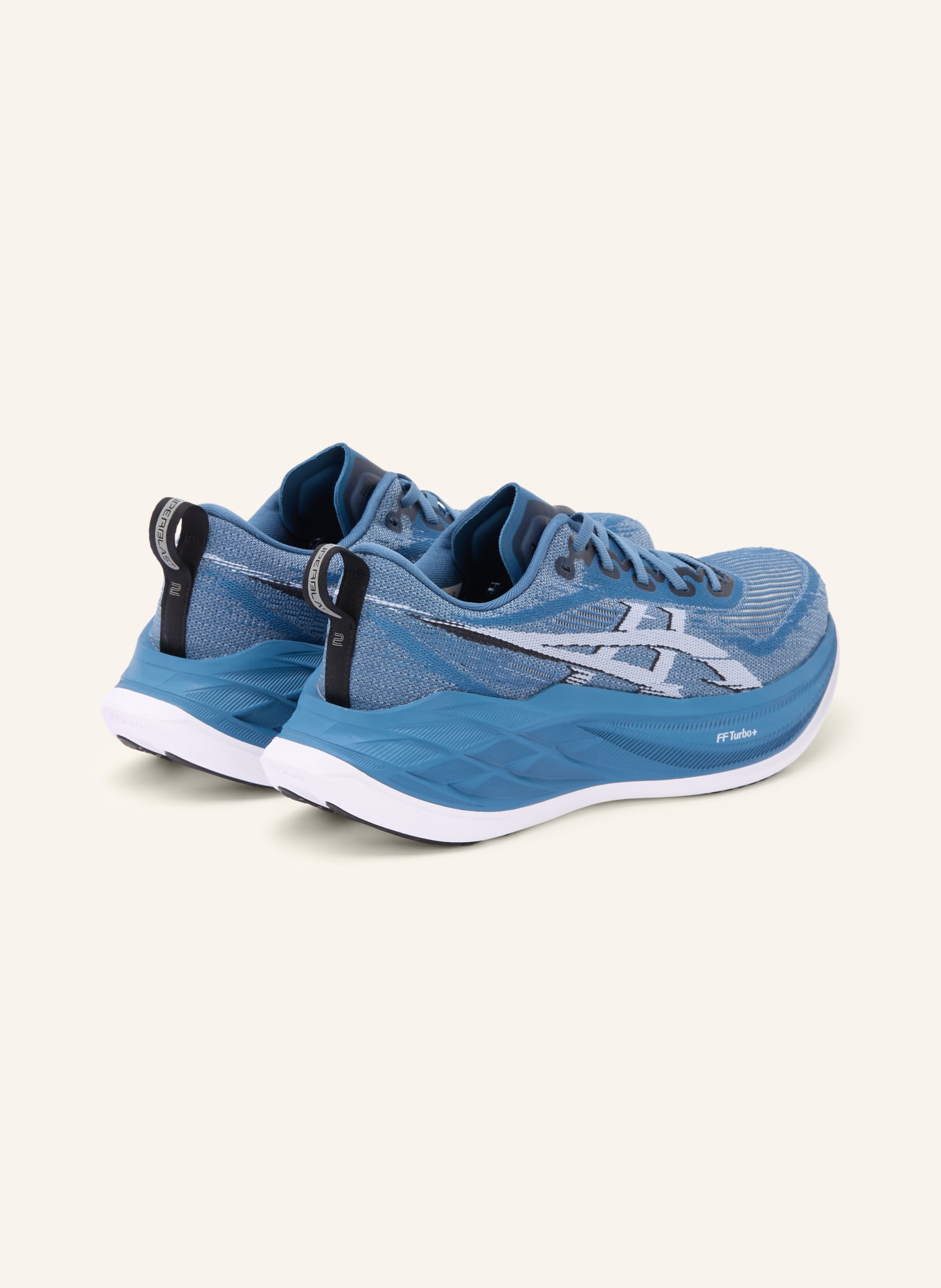 ASICS Běžecké boty SUPERBLAST 2: MODRÁ / TMAVĚ MODRÁ / ČERNÁ