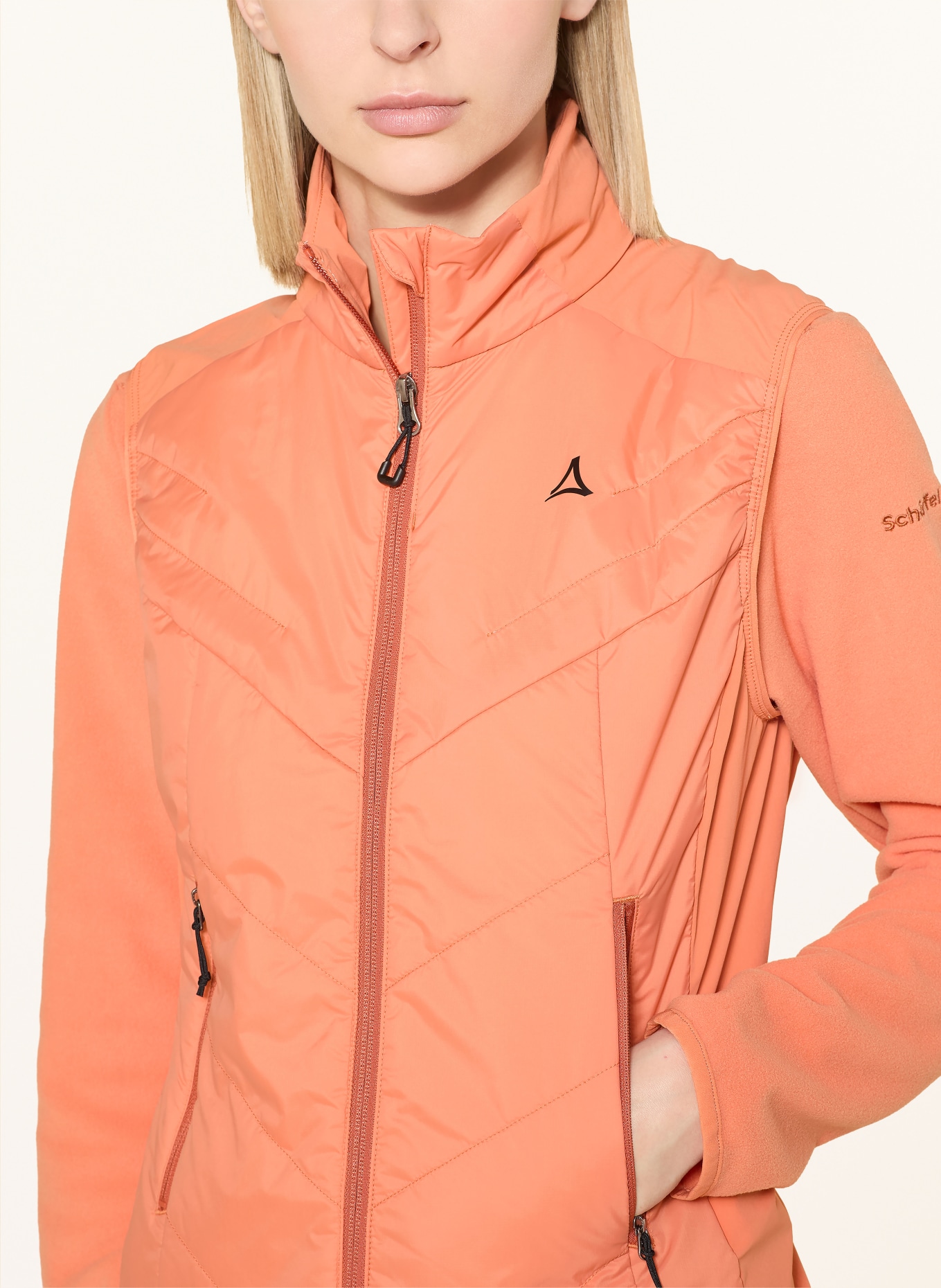 Schöffel Funktionsweste BLAUEIS: ORANGE