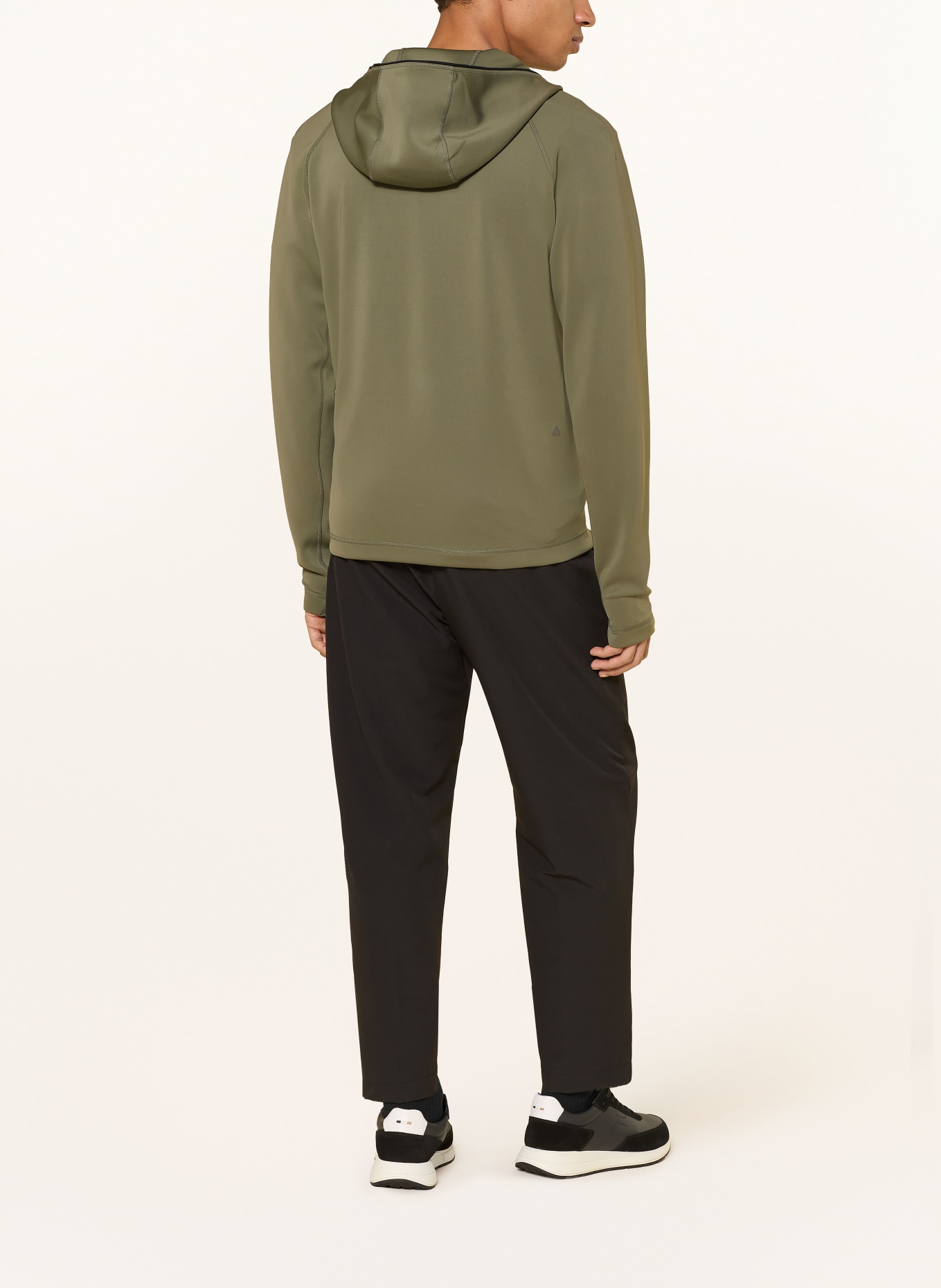 BOSS Trainingsjacke SICON ACTIVE: KHAKI