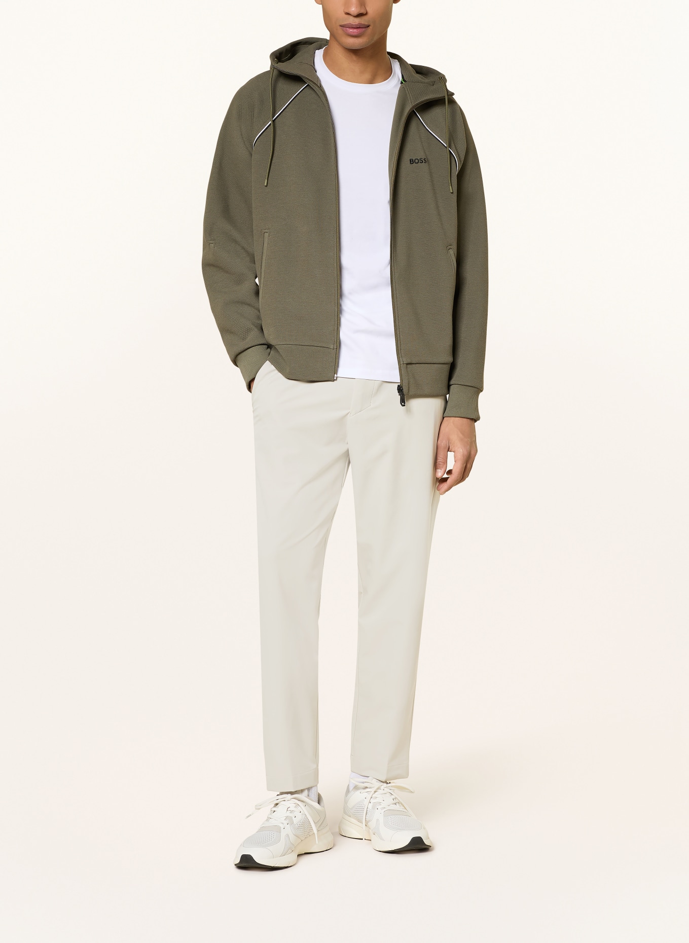 BOSS Chino CONVERT Tailored Fit: BEIGE