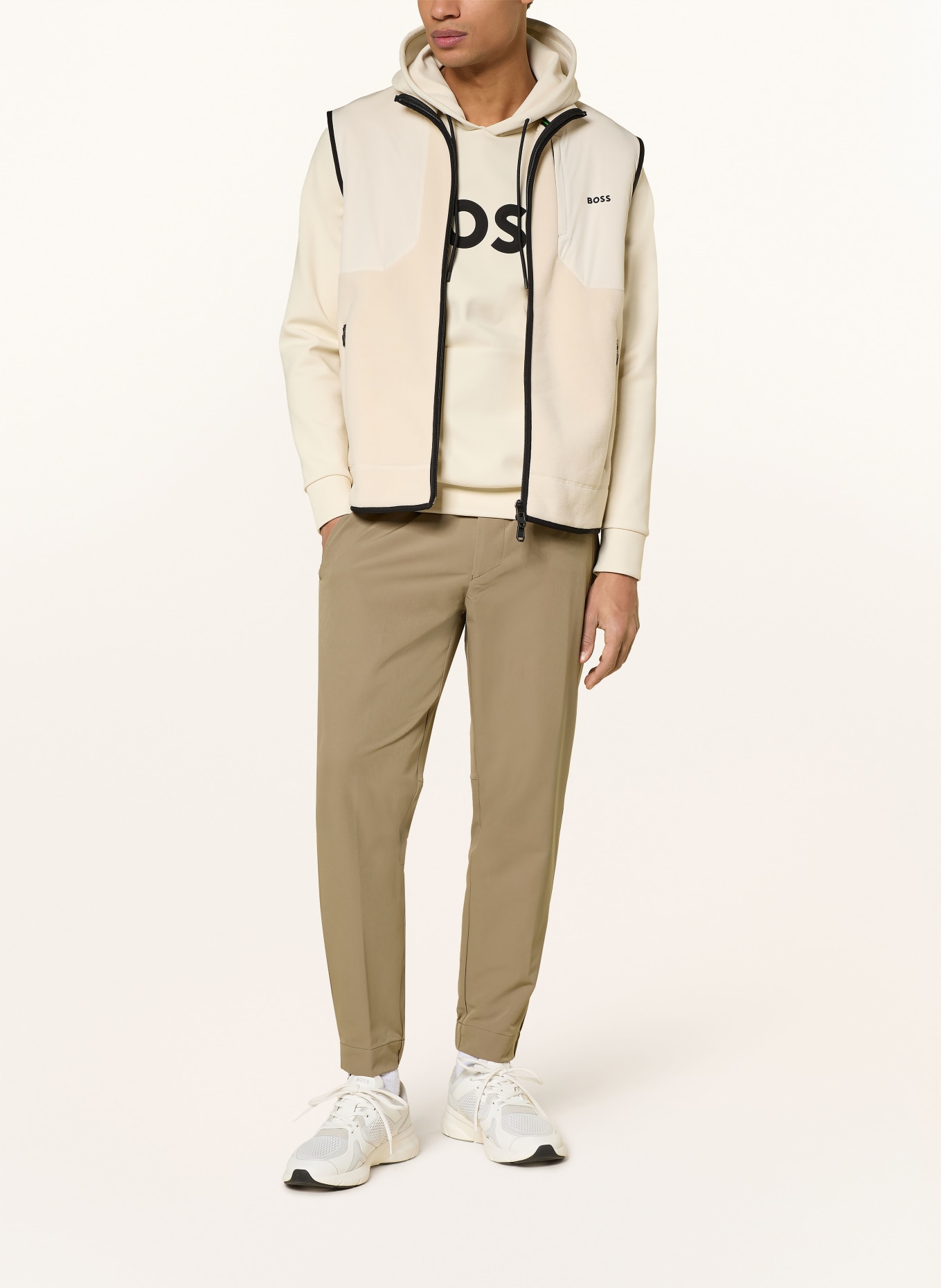 BOSS Chino FLEX Tapered Fit: KHAKI