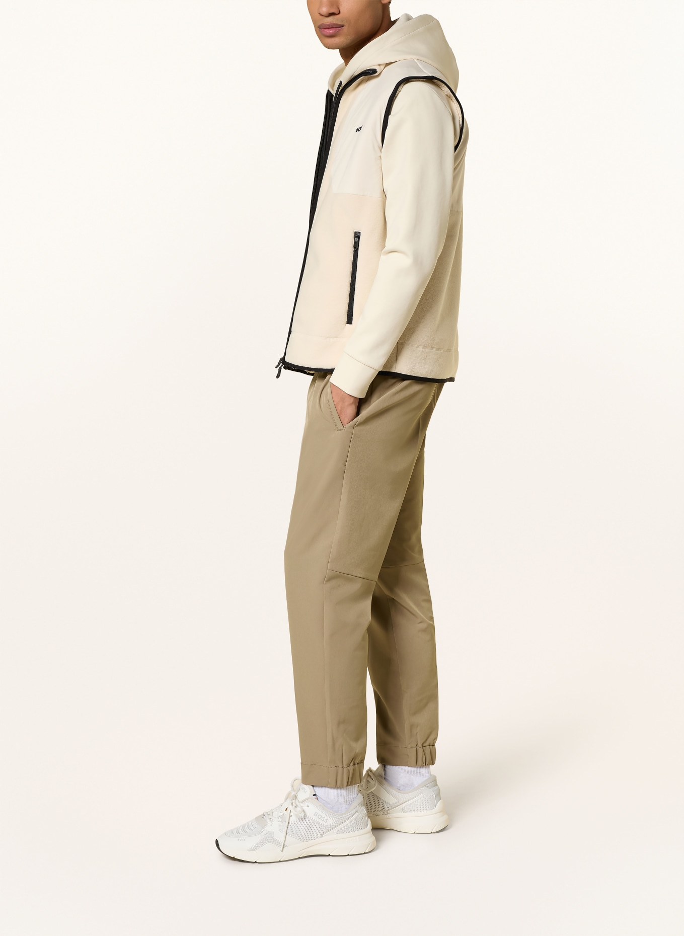 BOSS Chino FLEX Tapered Fit: KHAKI