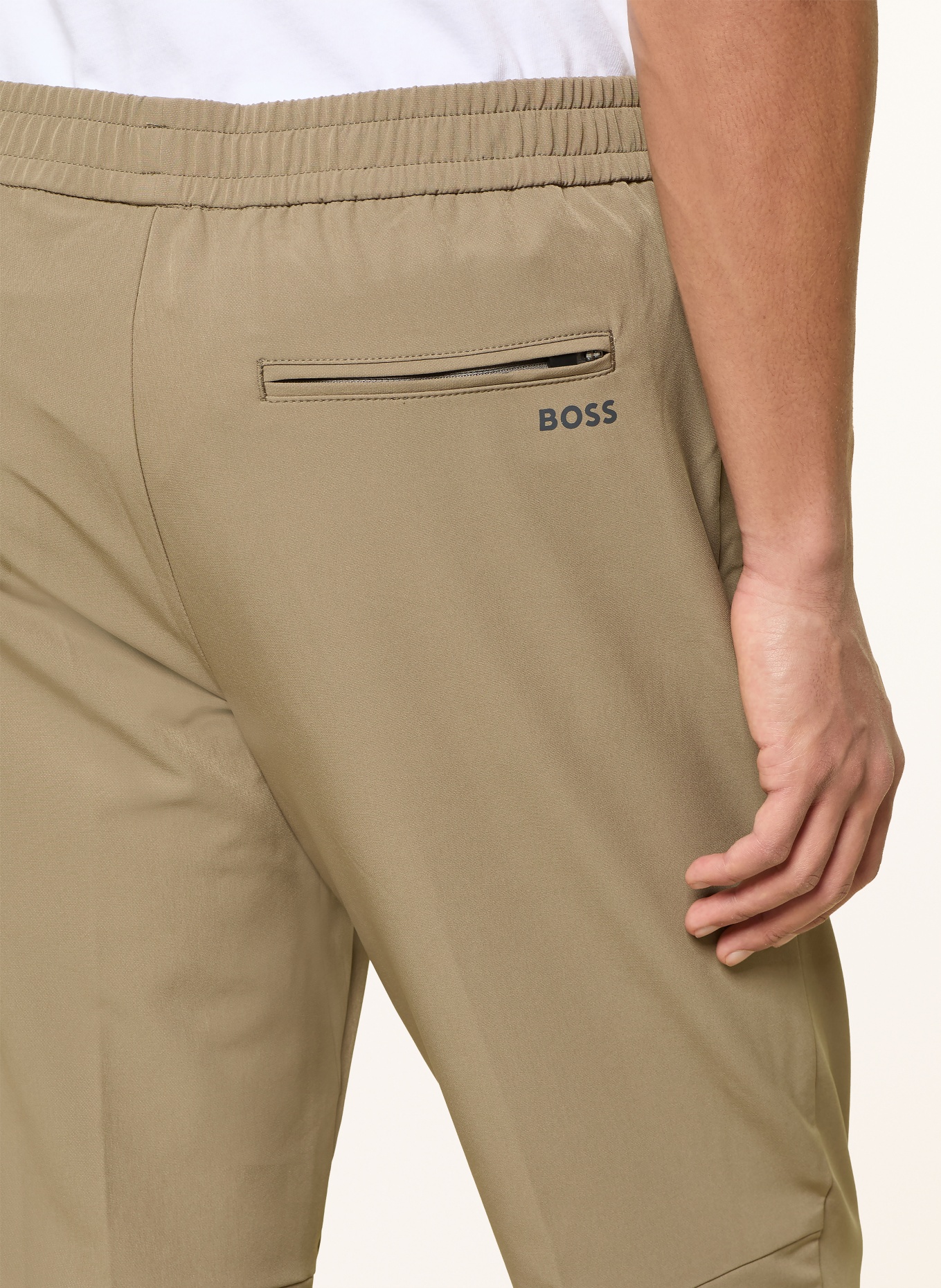 BOSS Chino FLEX Tapered Fit: KHAKI