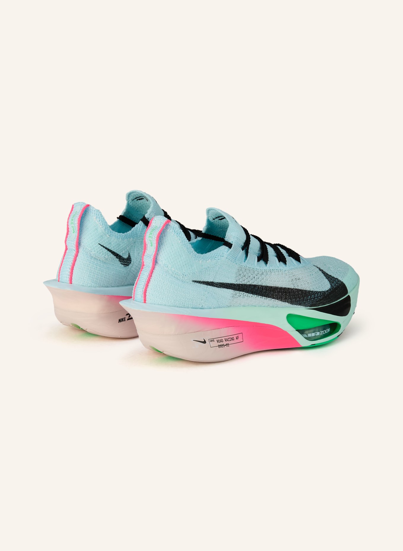 Nike Running shoes AIR ZOOM ALPHAFLY 3: MINT / NEON PINK / GREEN