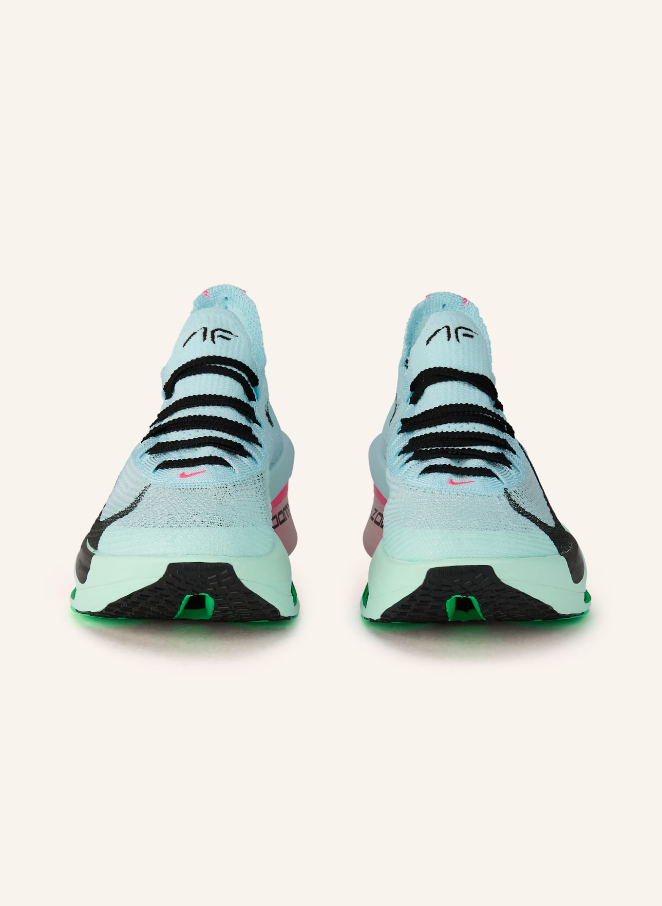 Nike Running shoes AIR ZOOM ALPHAFLY 3: MINT / NEON PINK / GREEN
