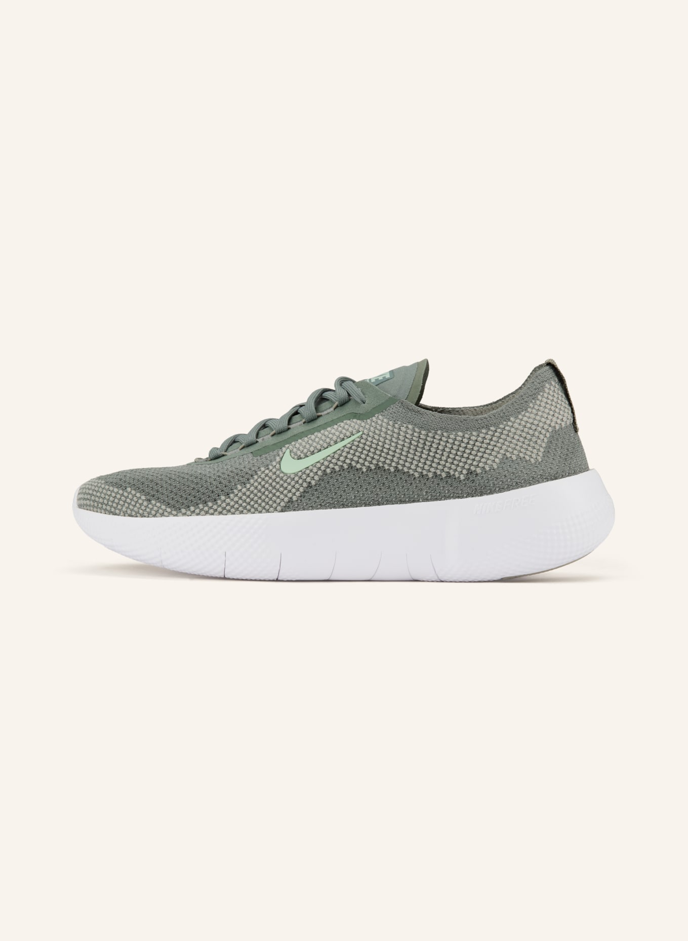 Nike Fitnessschuhe FREE 2025: GRÜN / CREME