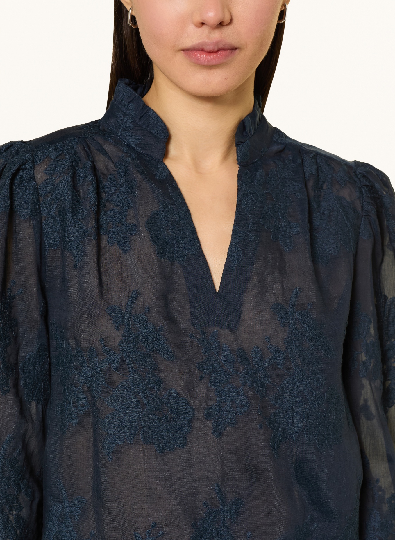 NEO NOIR AMARA blouse: DARK BLUE