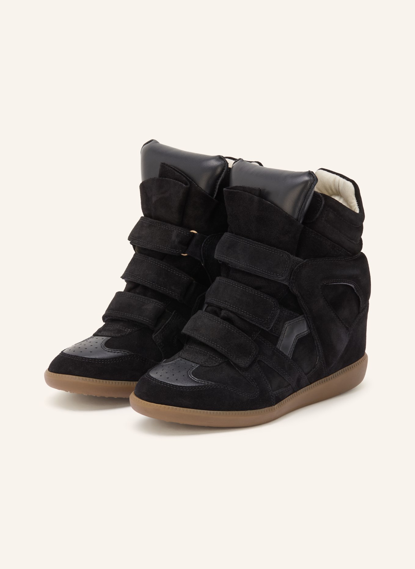 ISABEL MARANT High-top sneakers BEKETT: BLACK